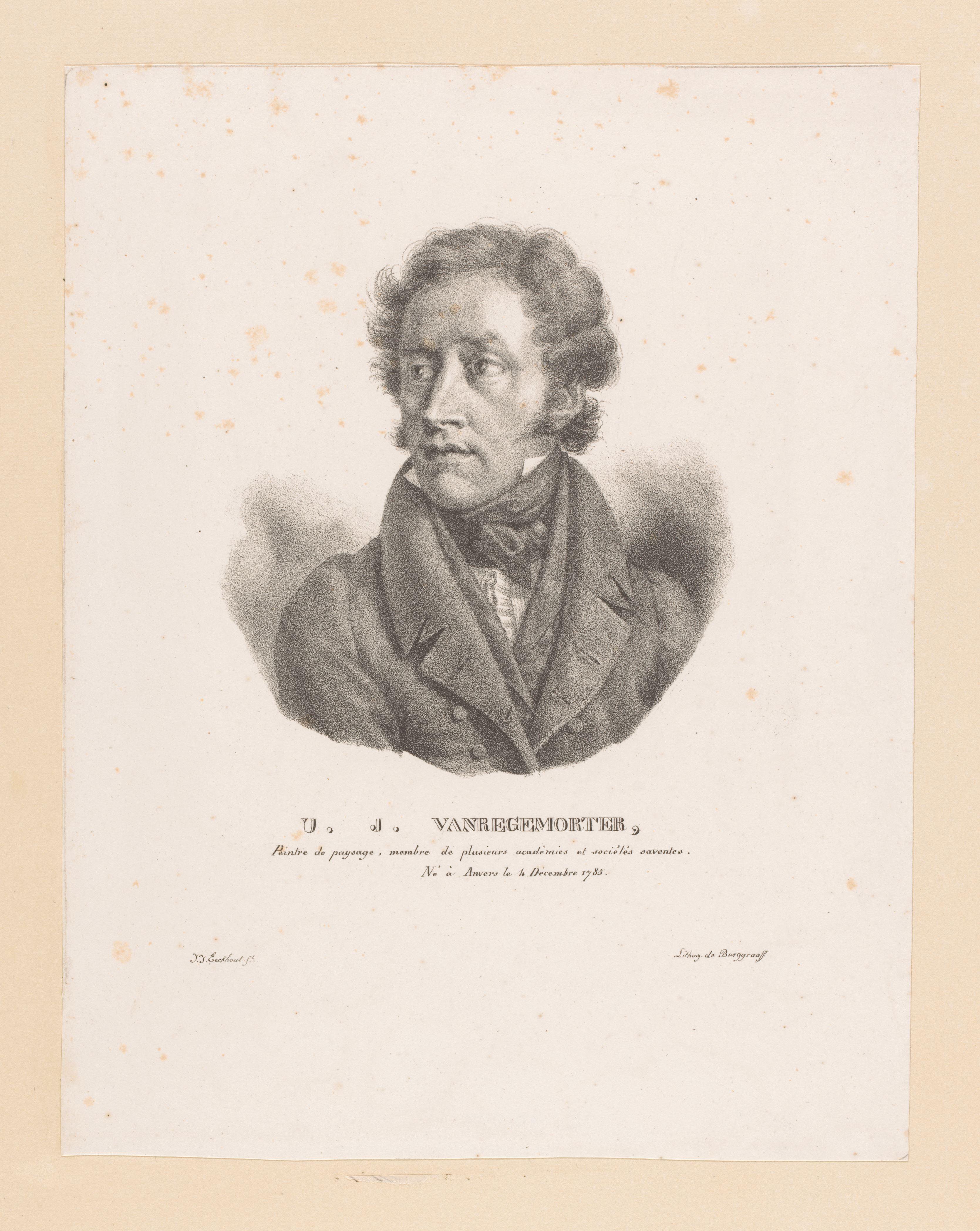 Portret van Ignatius Josephus Van Regemorter
