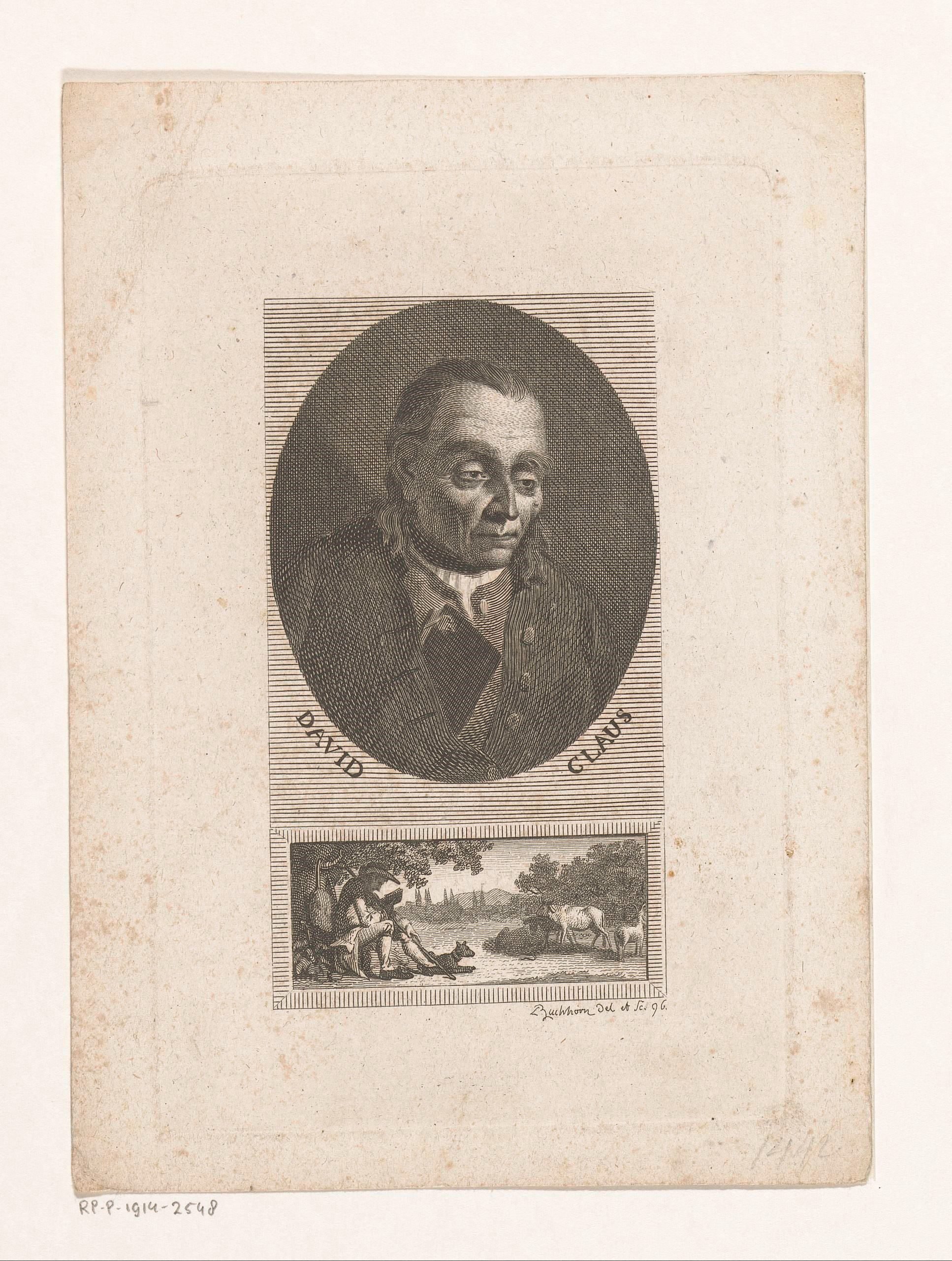 Portret van David Claus