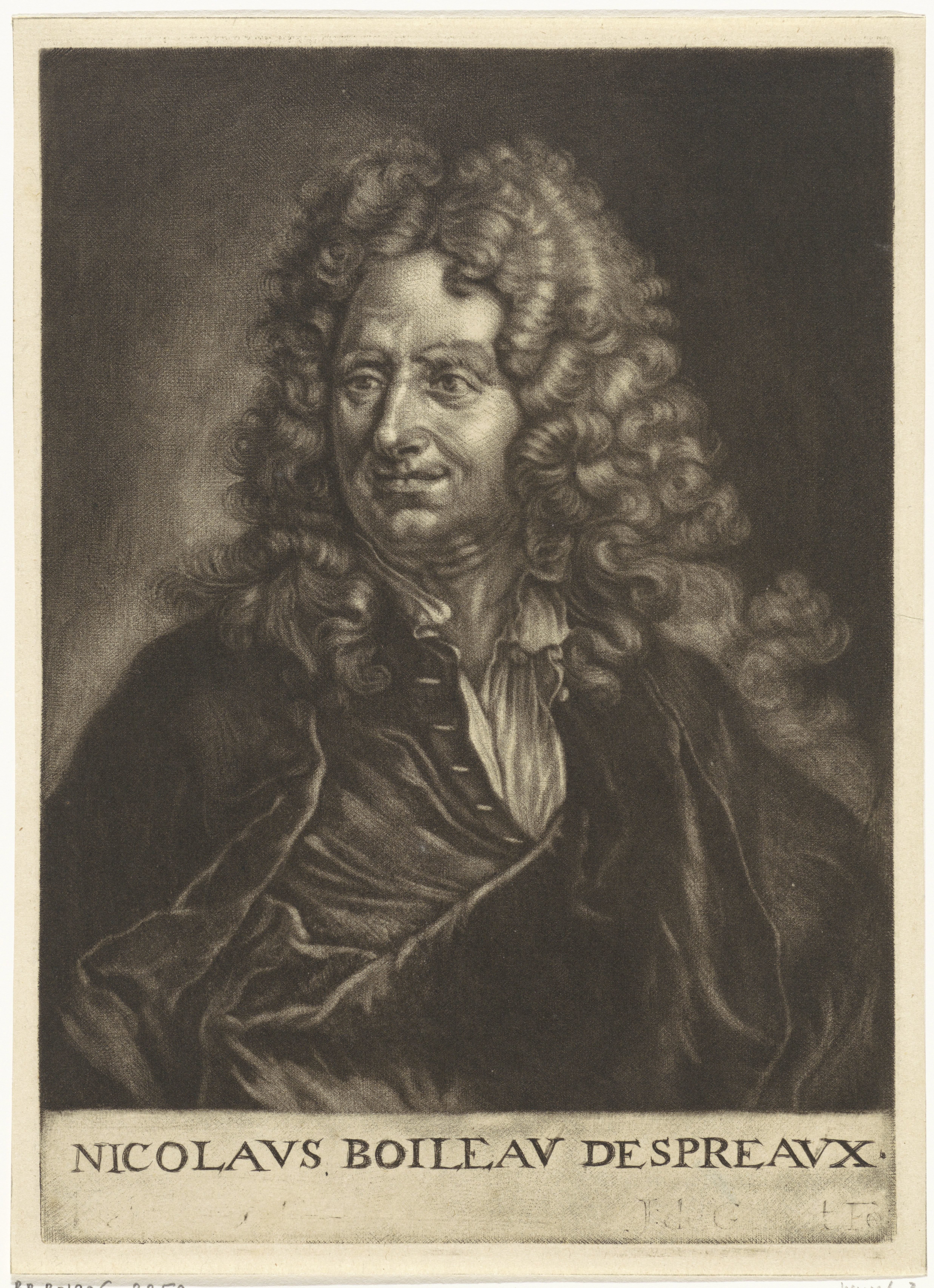 Portret van Nicolas Boileau-Despréaux