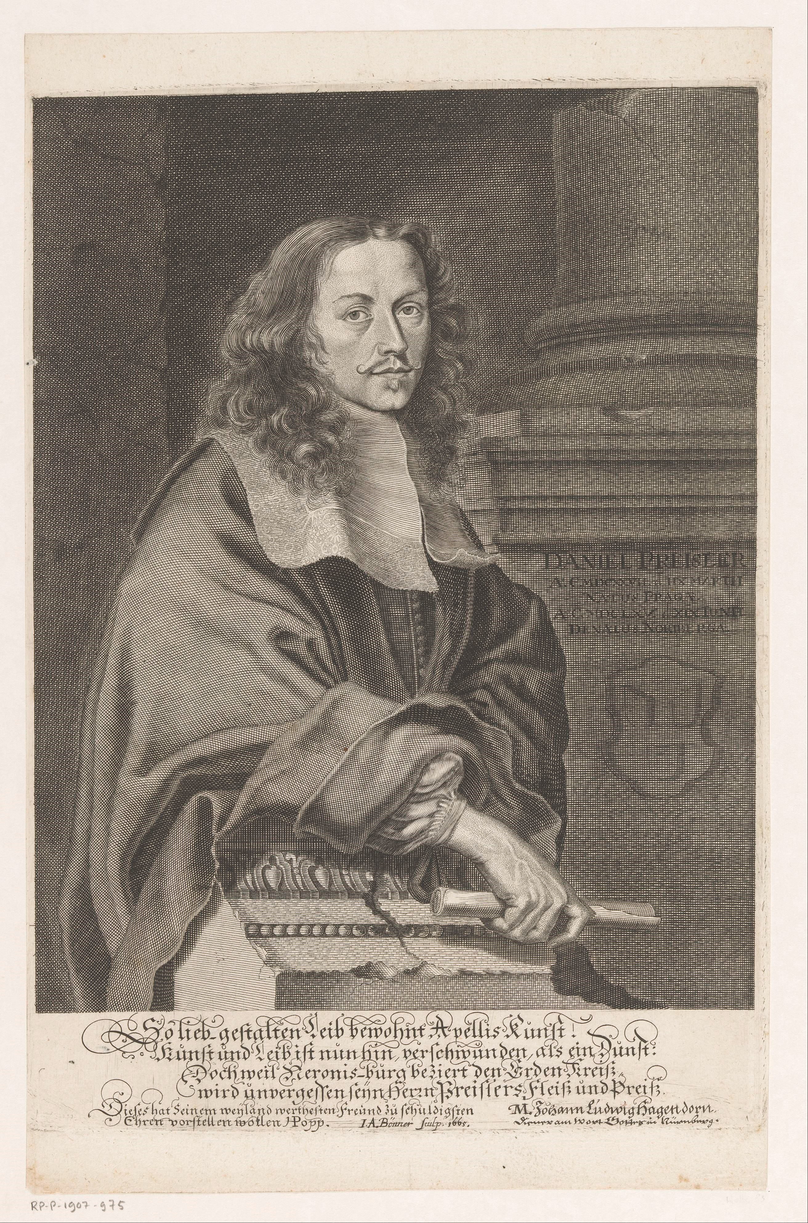 Portret van Daniel Preissler