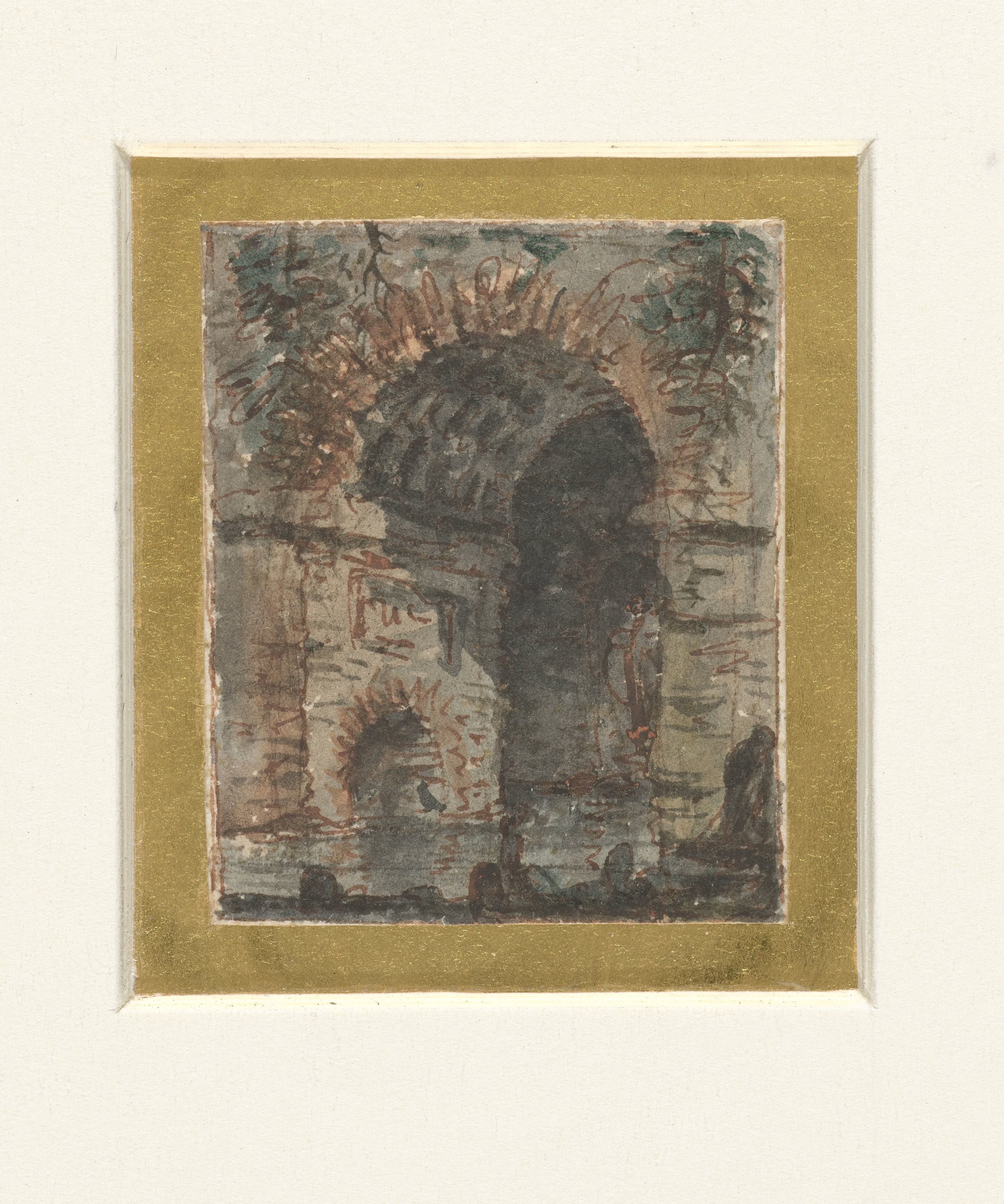 Fragment van een antiek bouwwerk