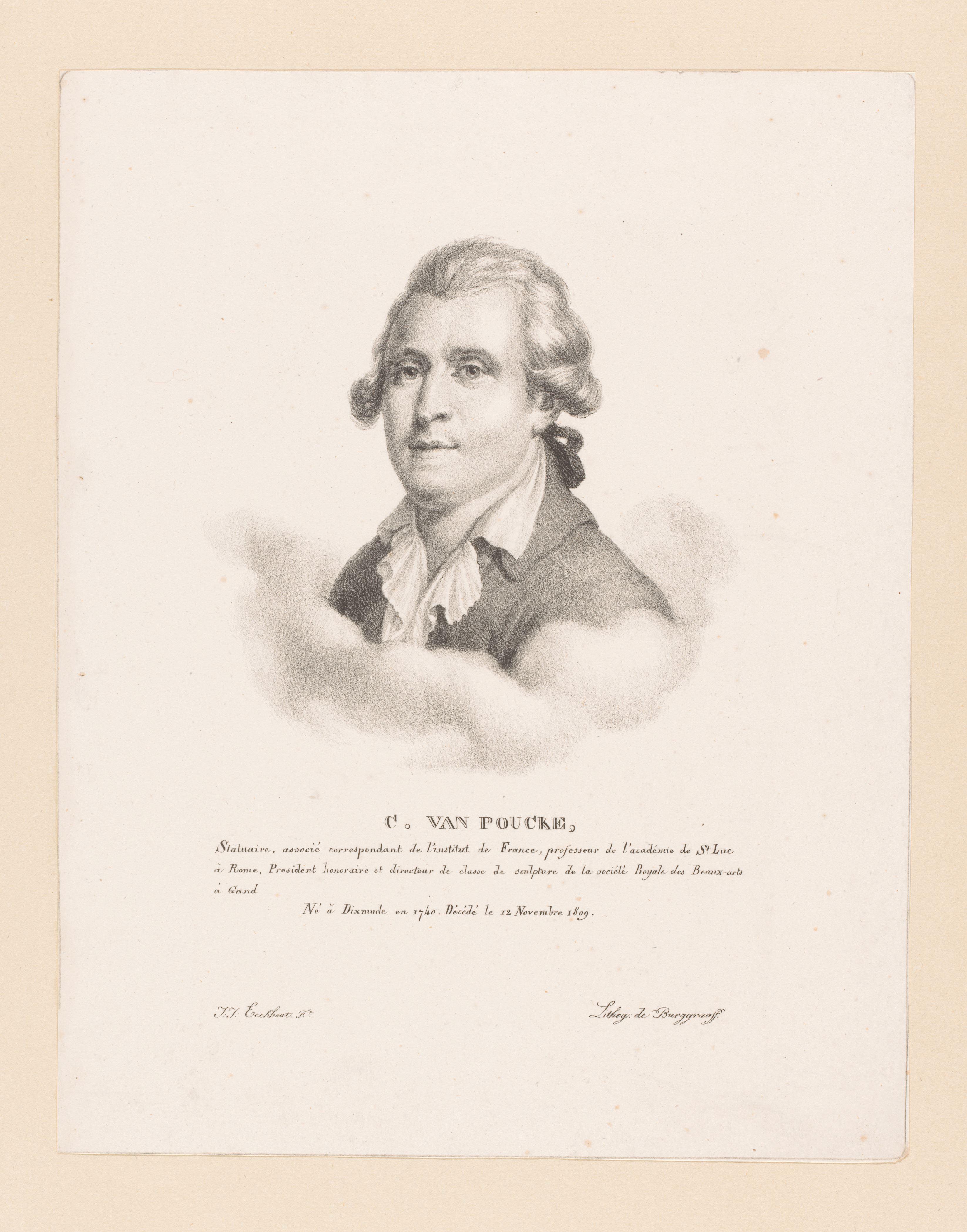 Portret van Karel van Poucke