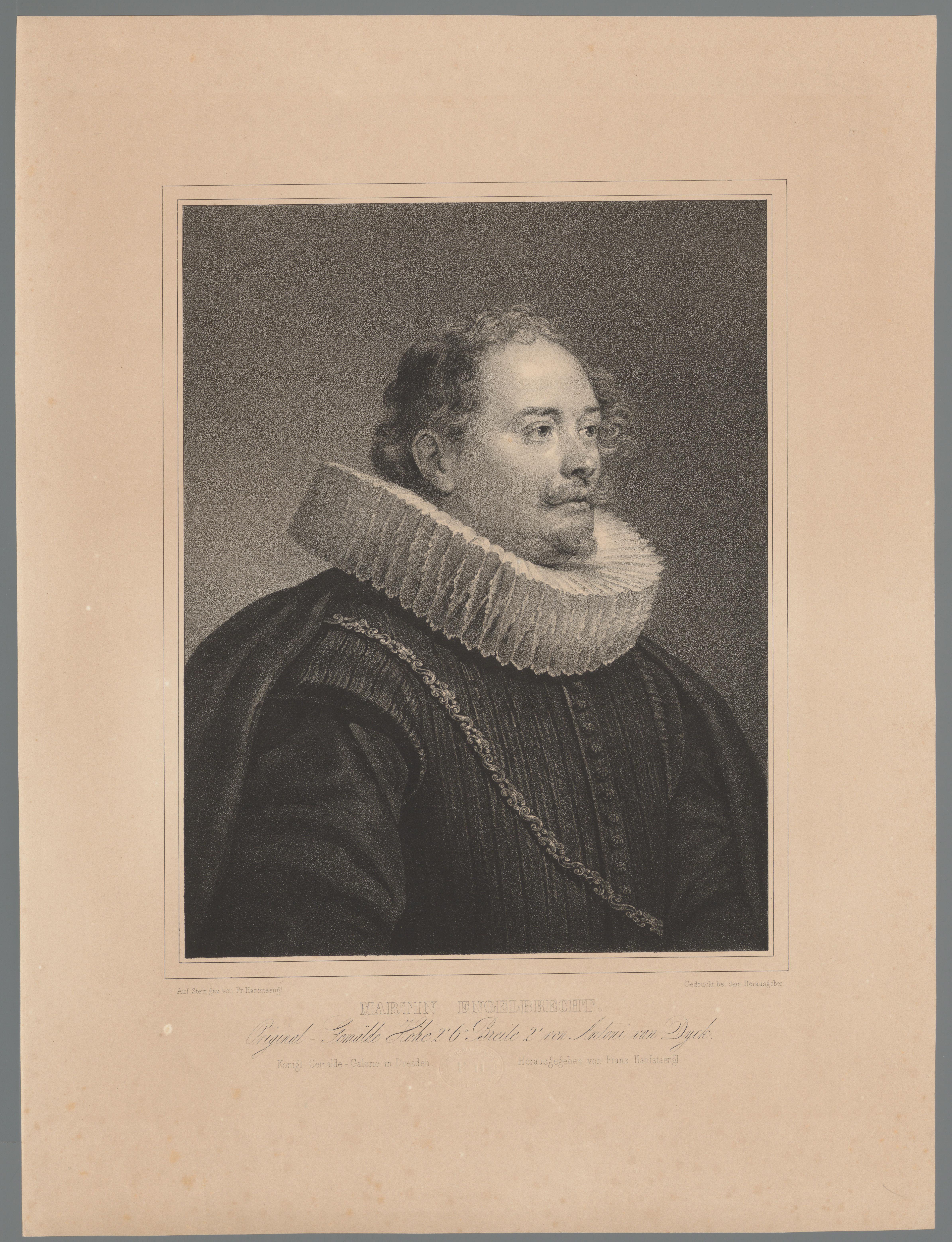 Portret van Engelbert Taye