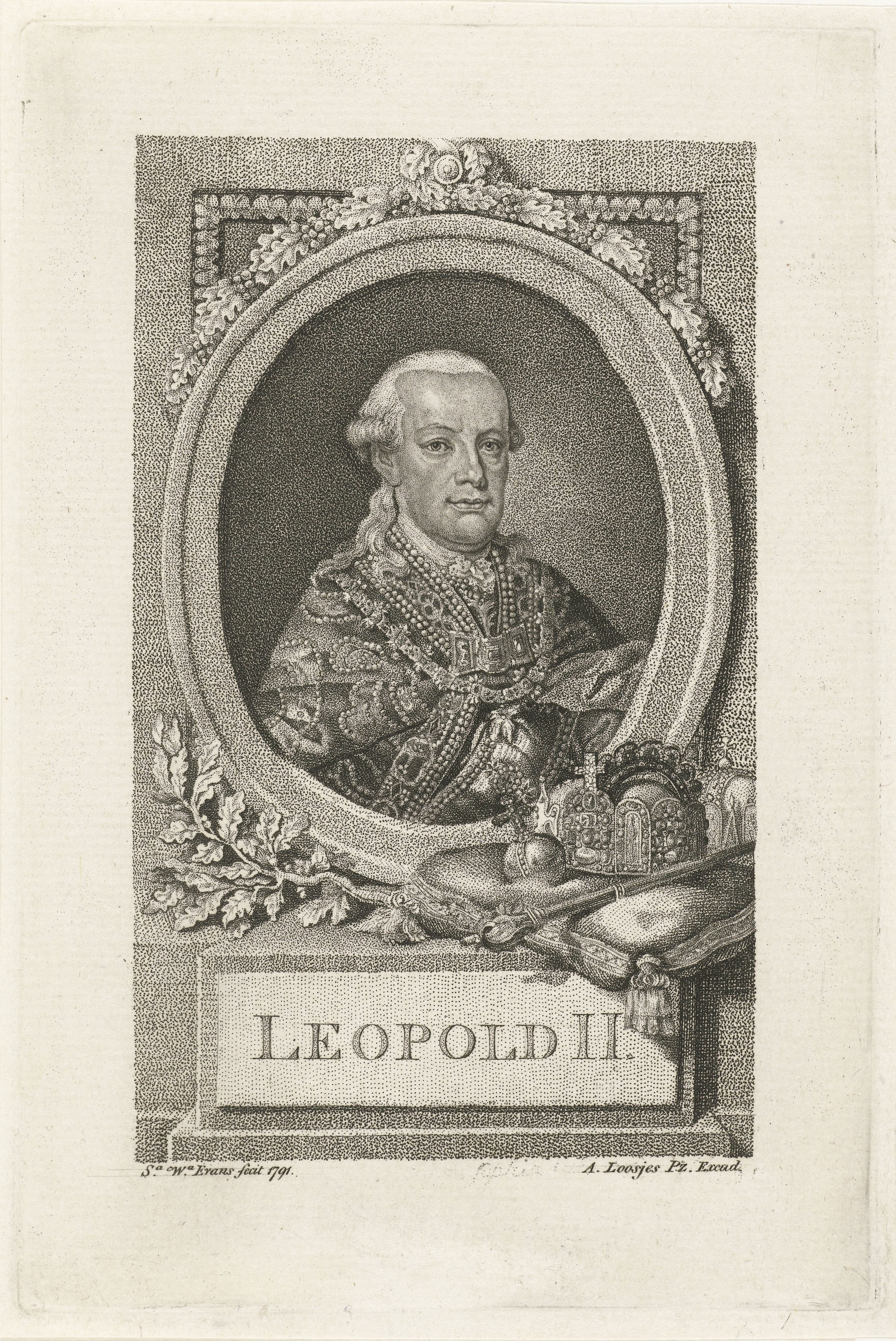 Portret van Leopold II