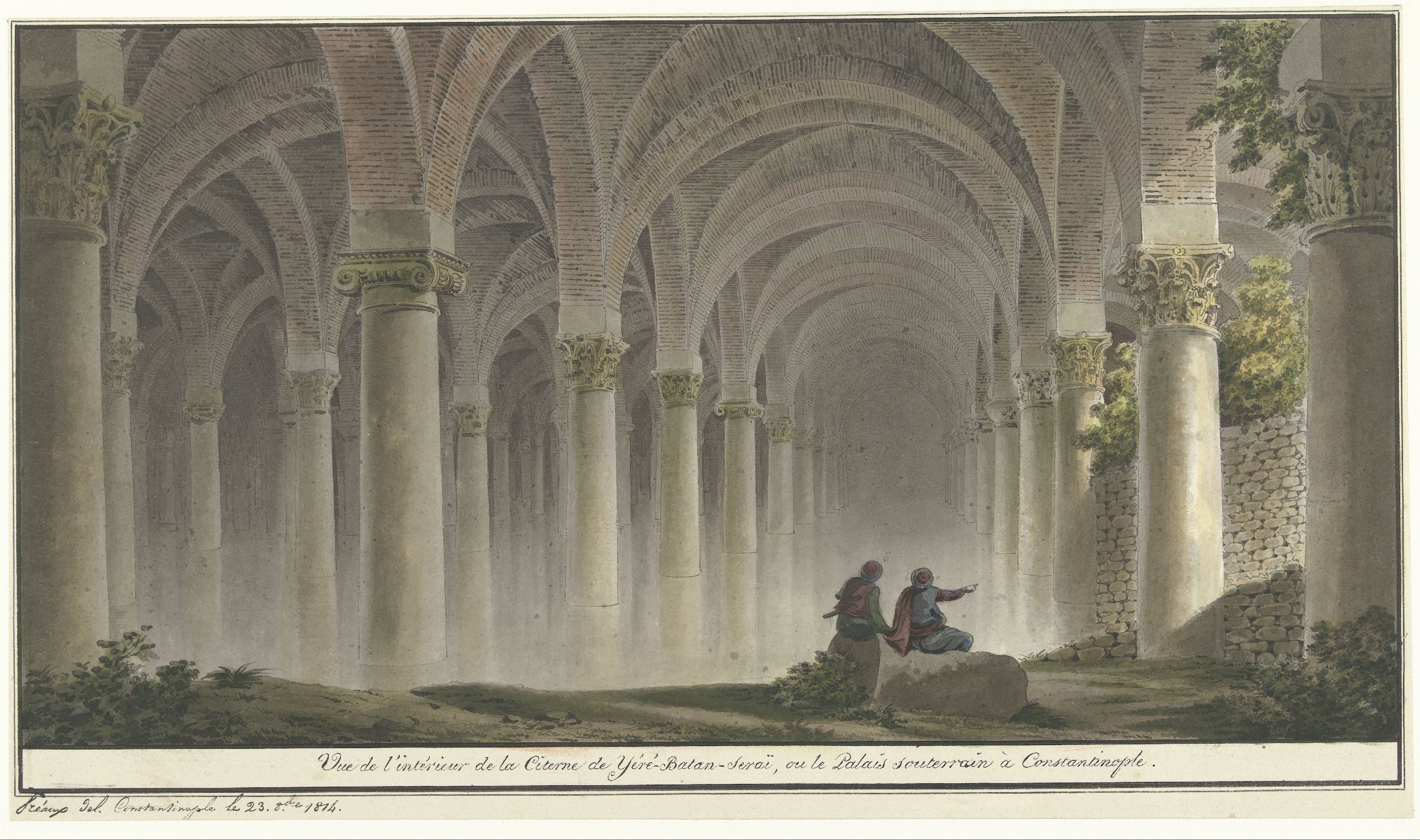 Interieur te Constantinopel