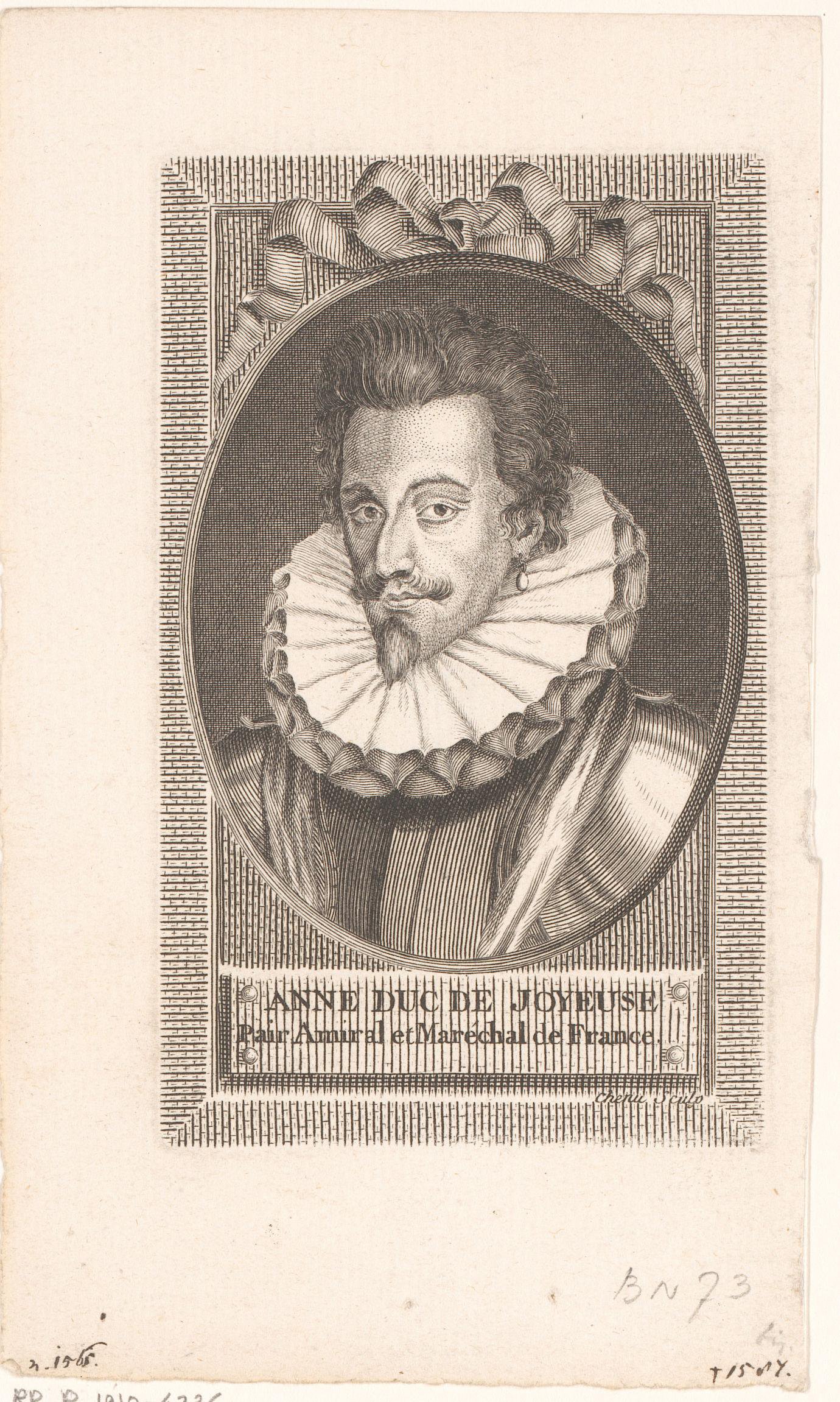 Portret van Anne de Batarnay de Joyeuse
