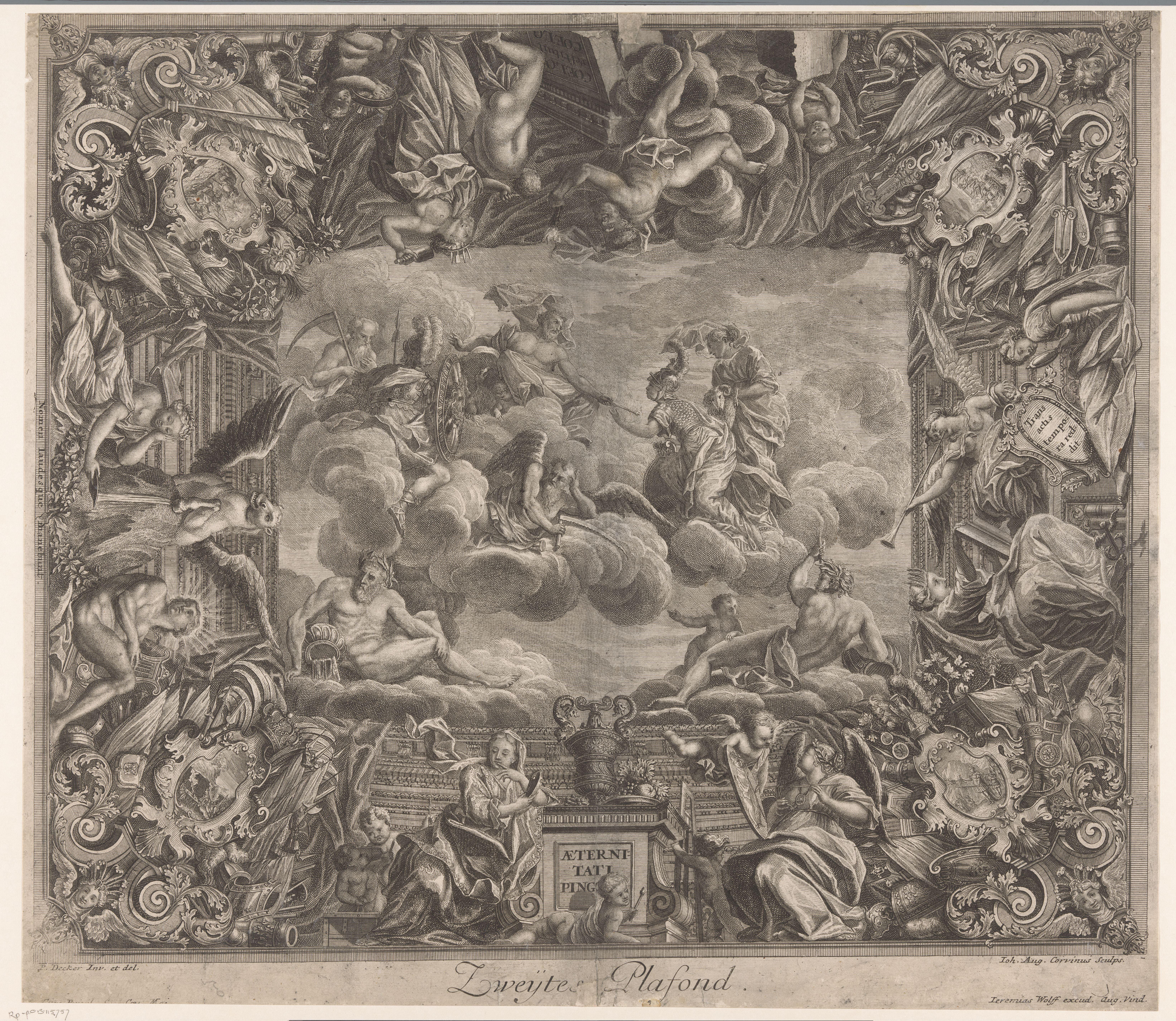 Ontwerp voor het tweede plafond