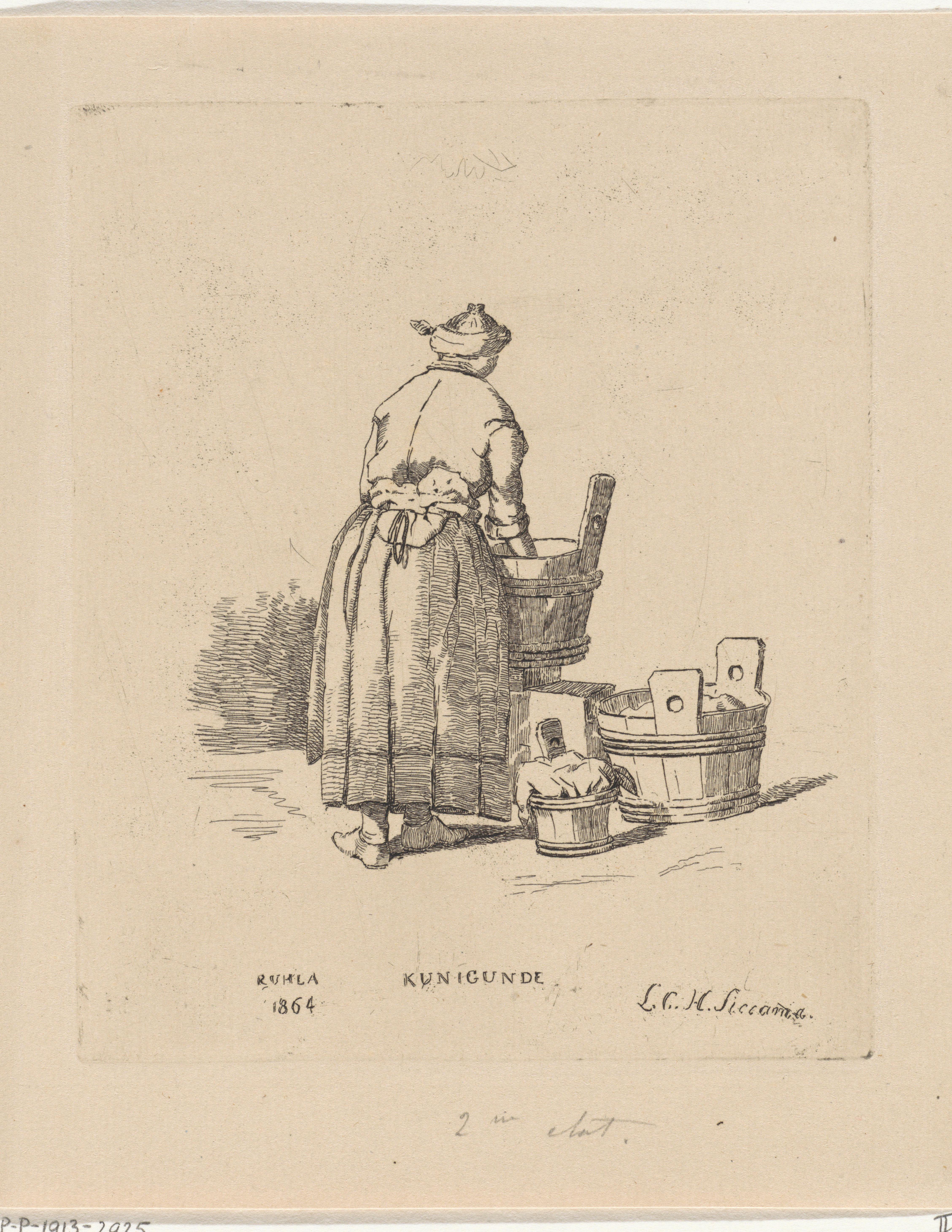 Wasvrouw