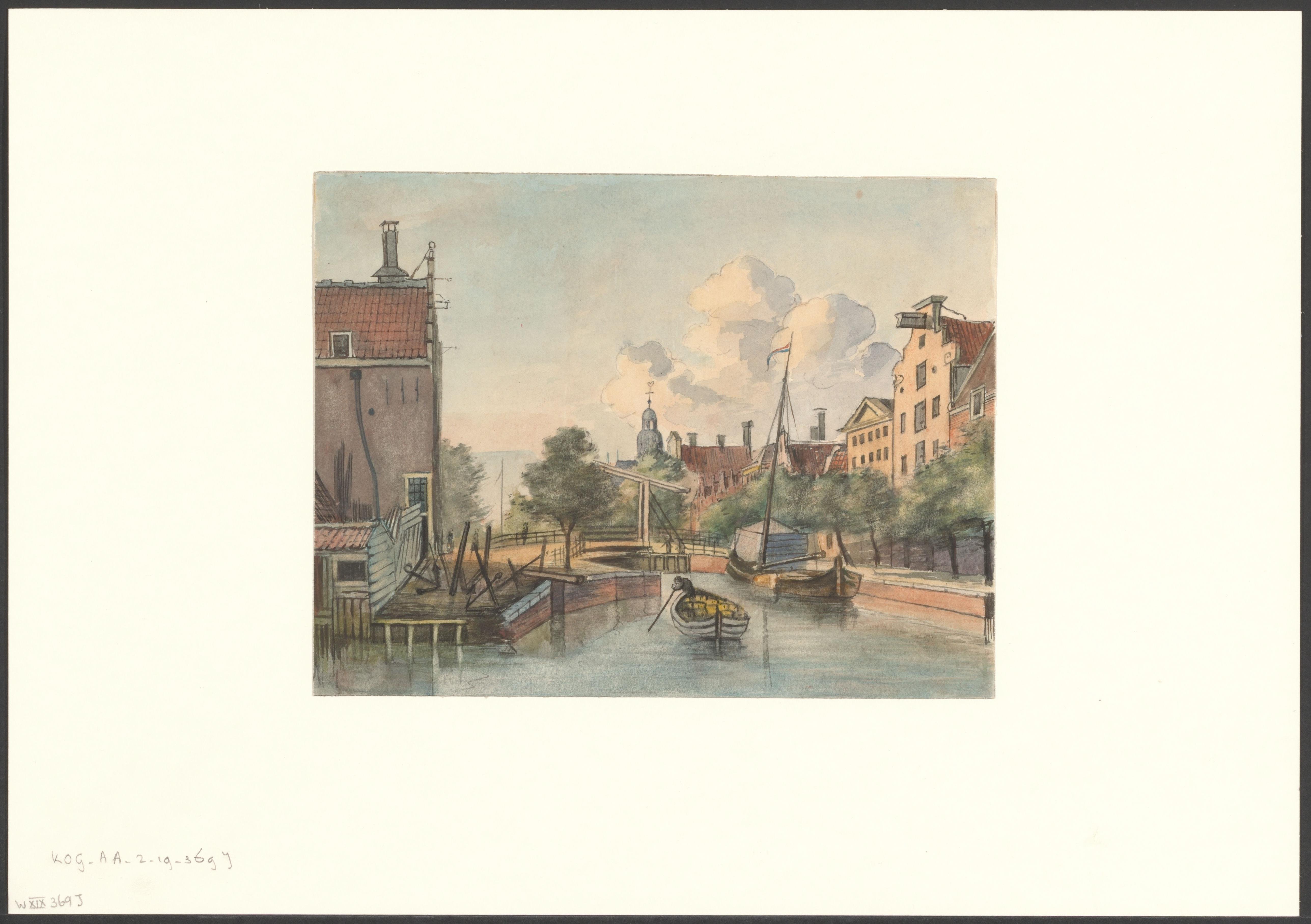 Gezicht op de Korte Prinsengracht