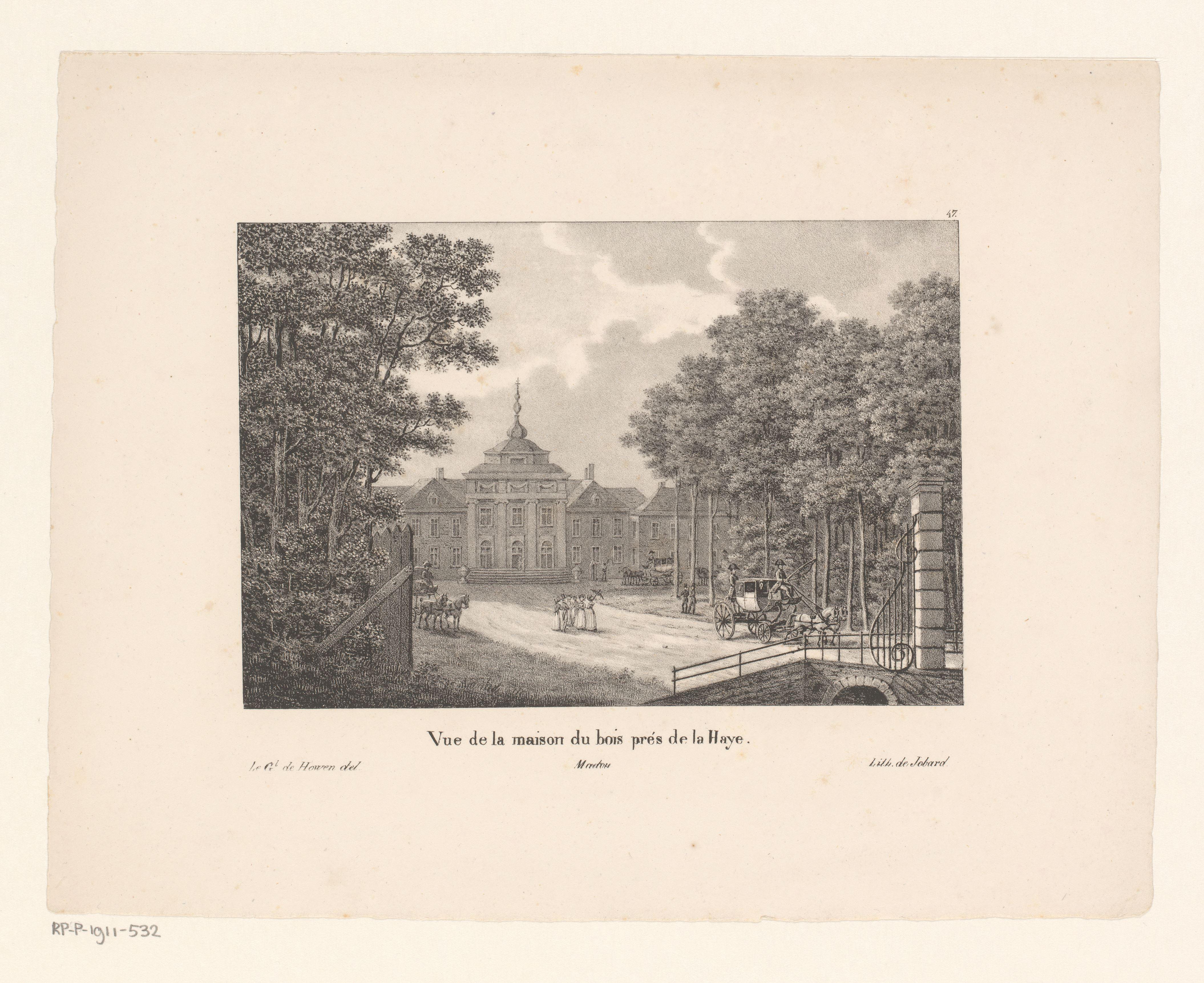 Gezicht op Paleis Huis ten Bosch