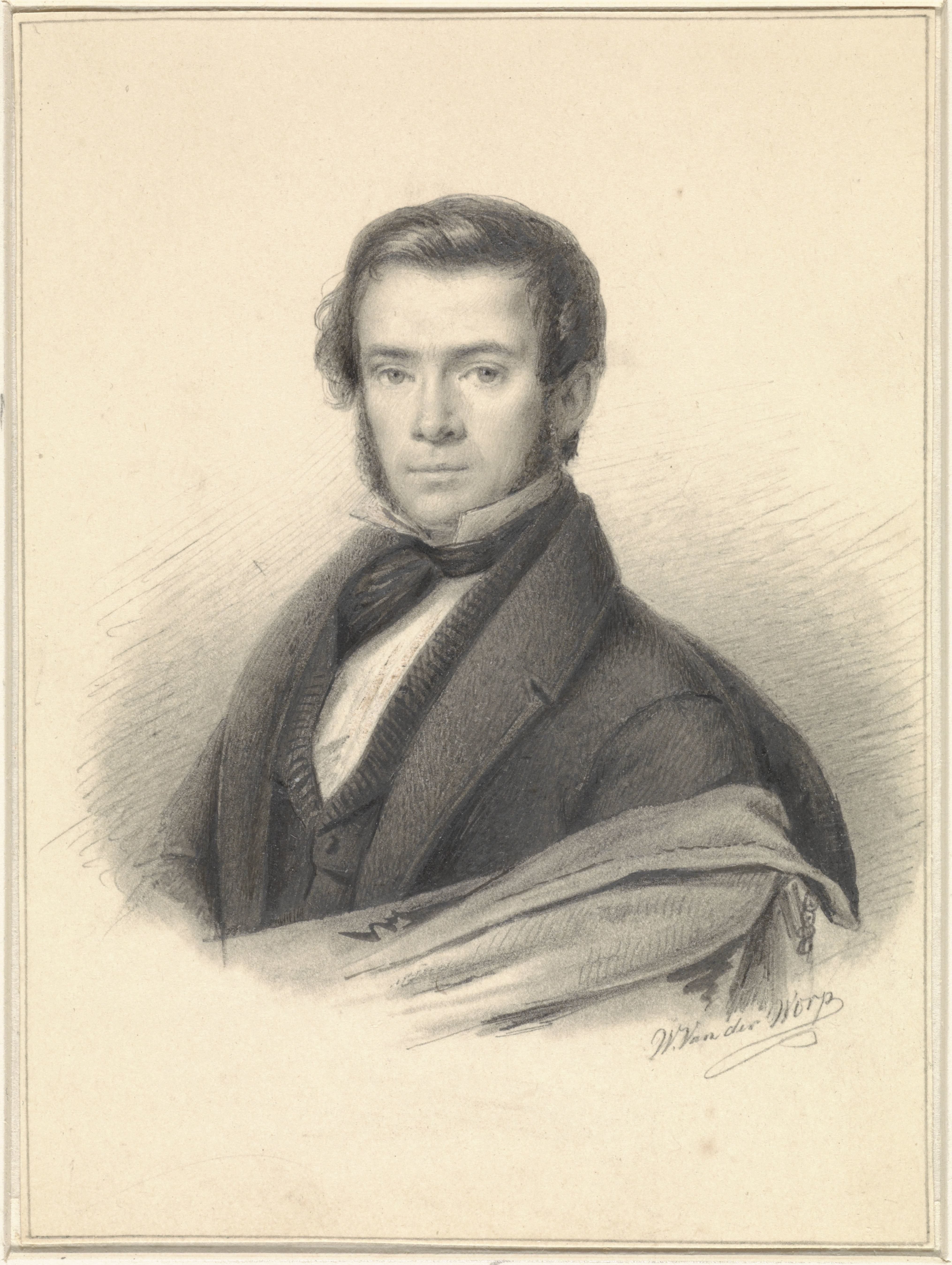 Portret van George Gillis Haanen
