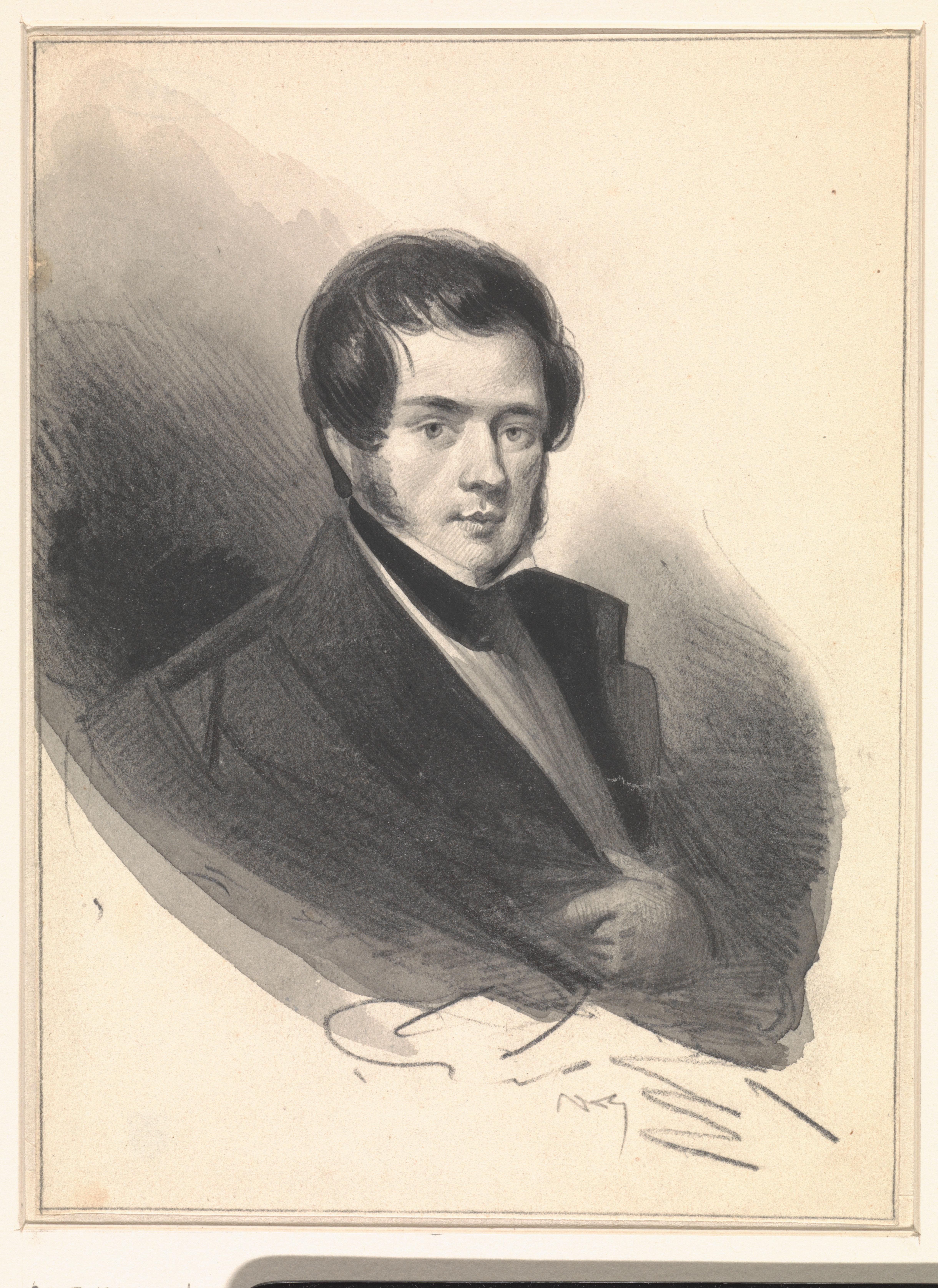 Portret van George Gillis Haanen