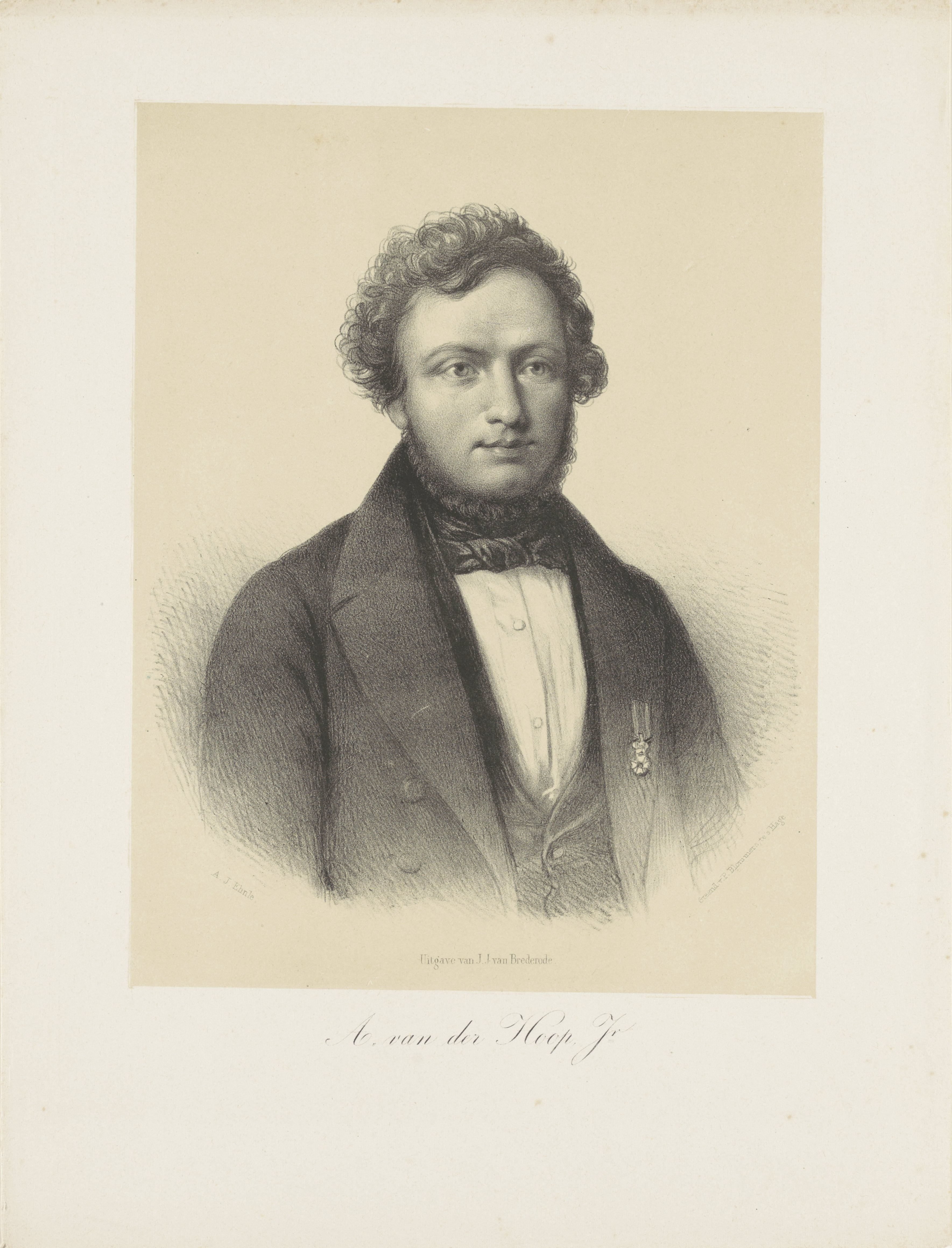 Portret van Adriaan van der Hoop Jr.