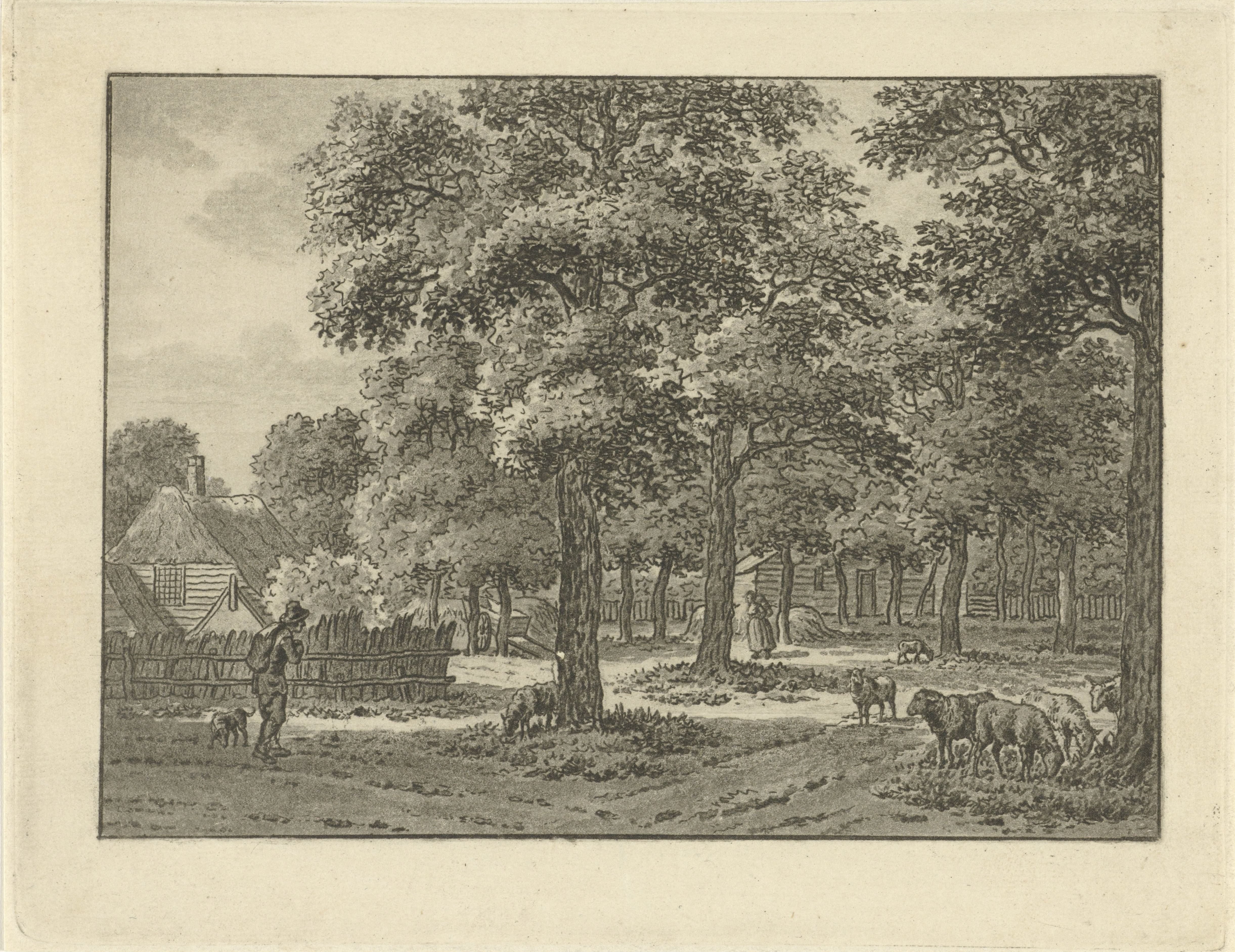 Landschap bij Muiderberg