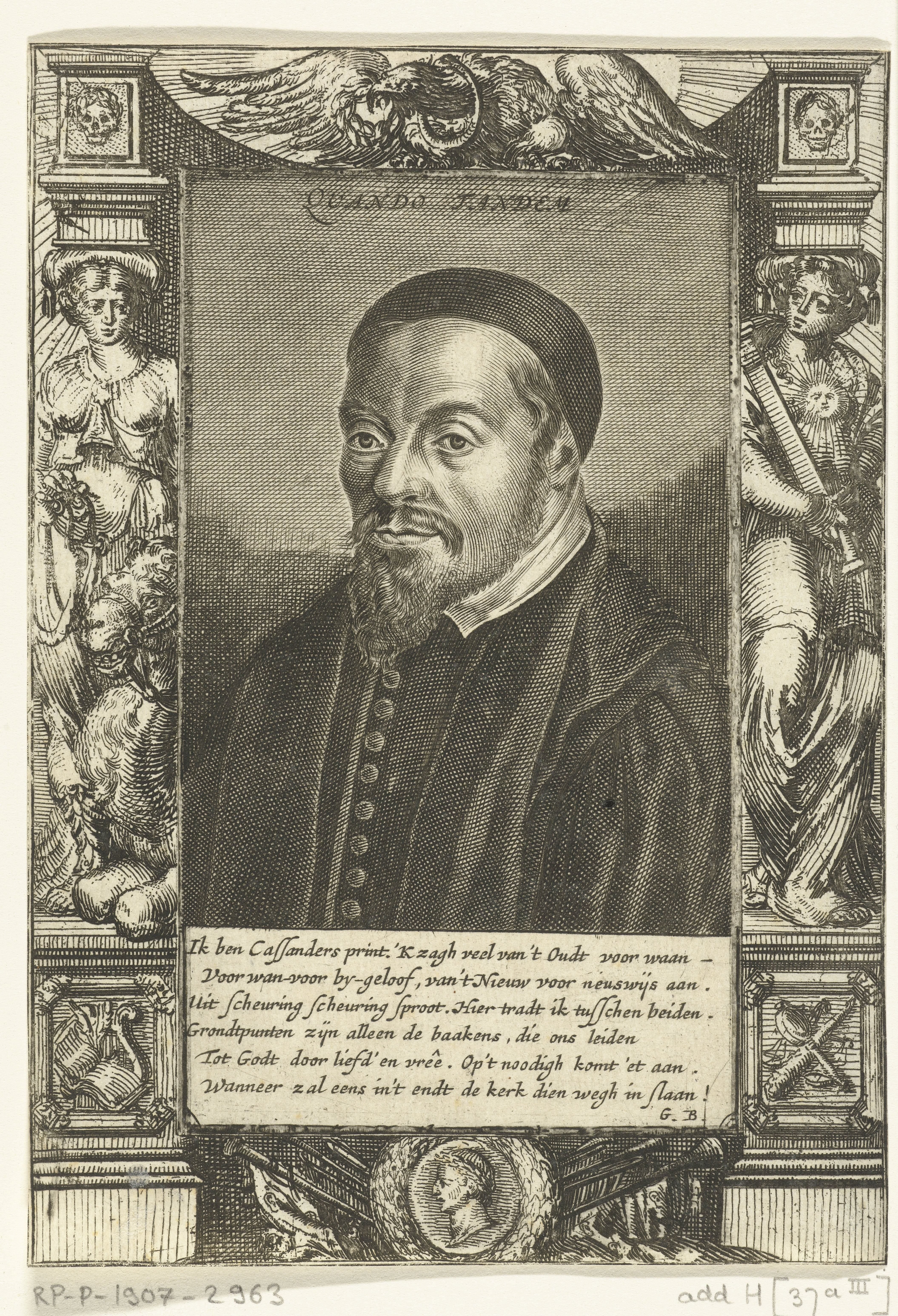 Portret van Georg Cassander