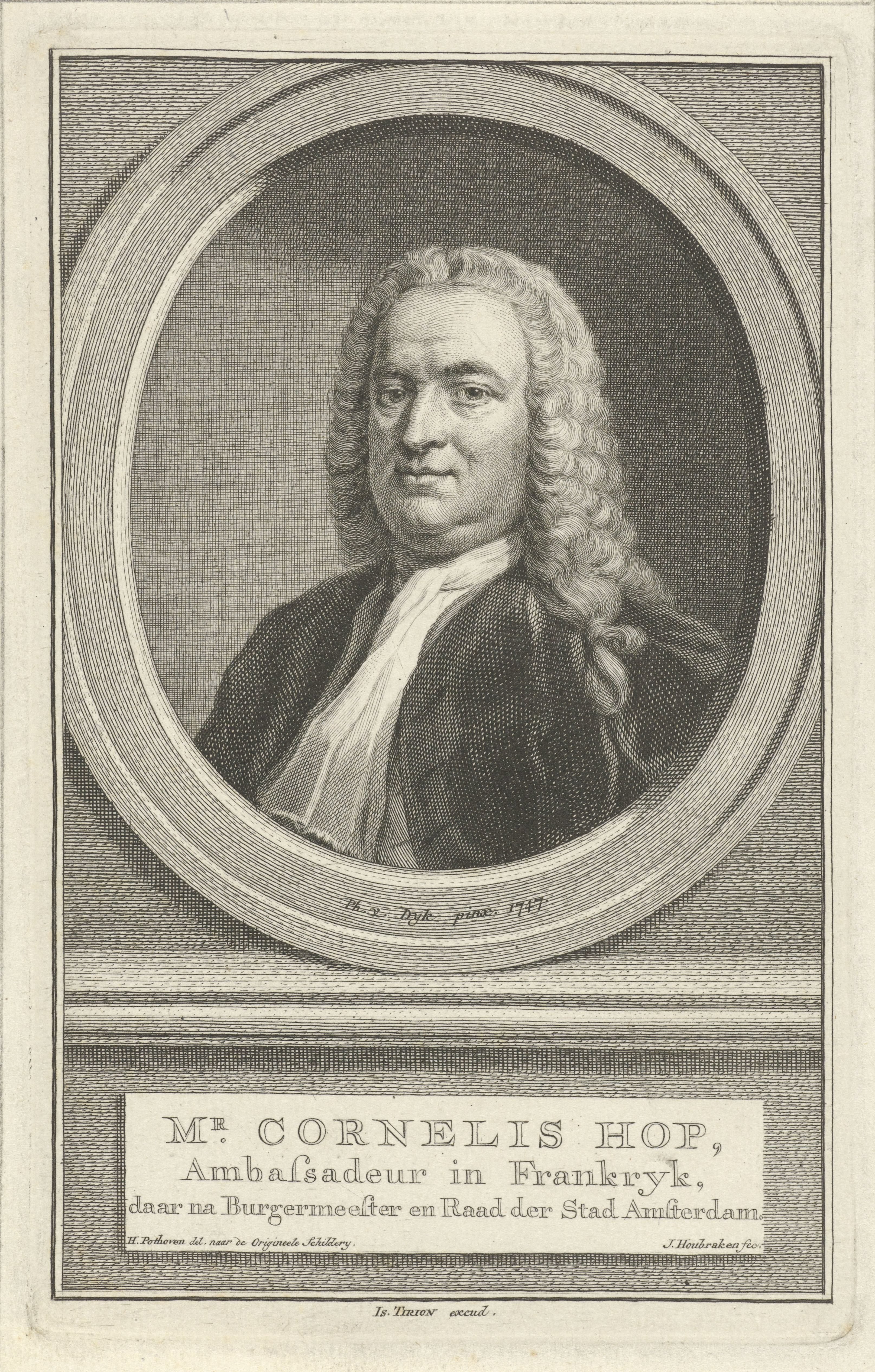 Portret van Cornelis Hop
