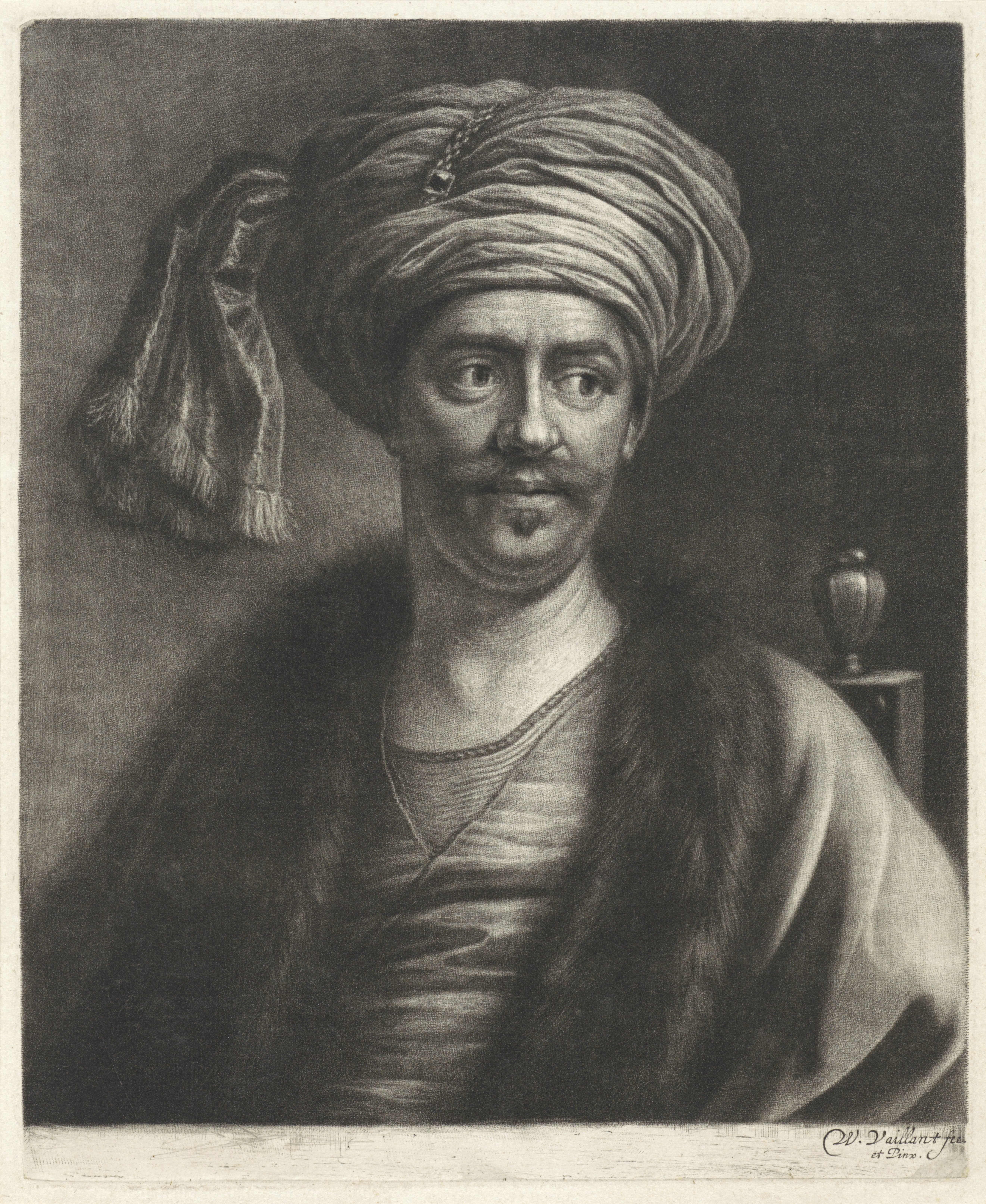 Portret van Süleyman II, sultan van het Ottomaanse Rijk