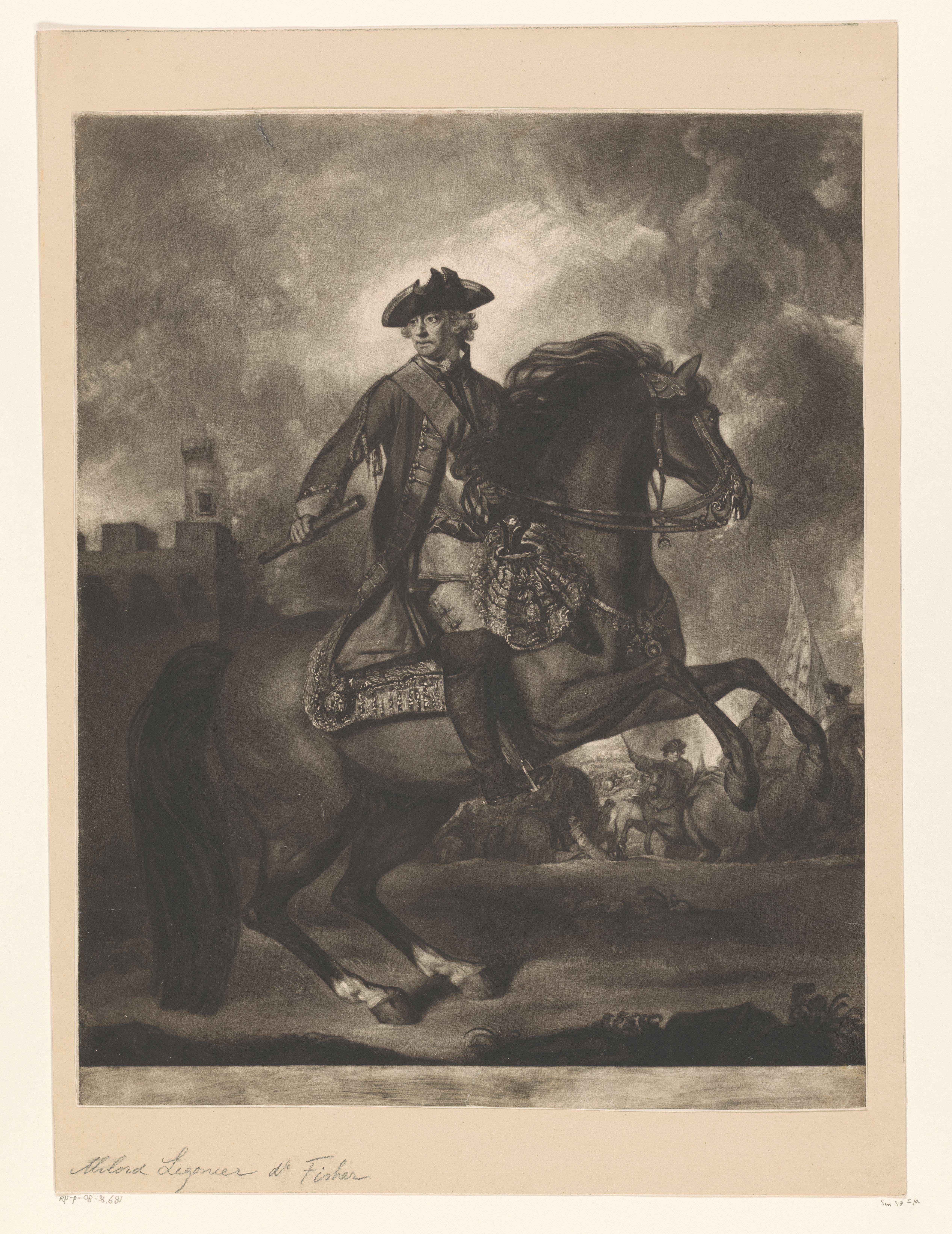 Ruiterportret van John Ligonier