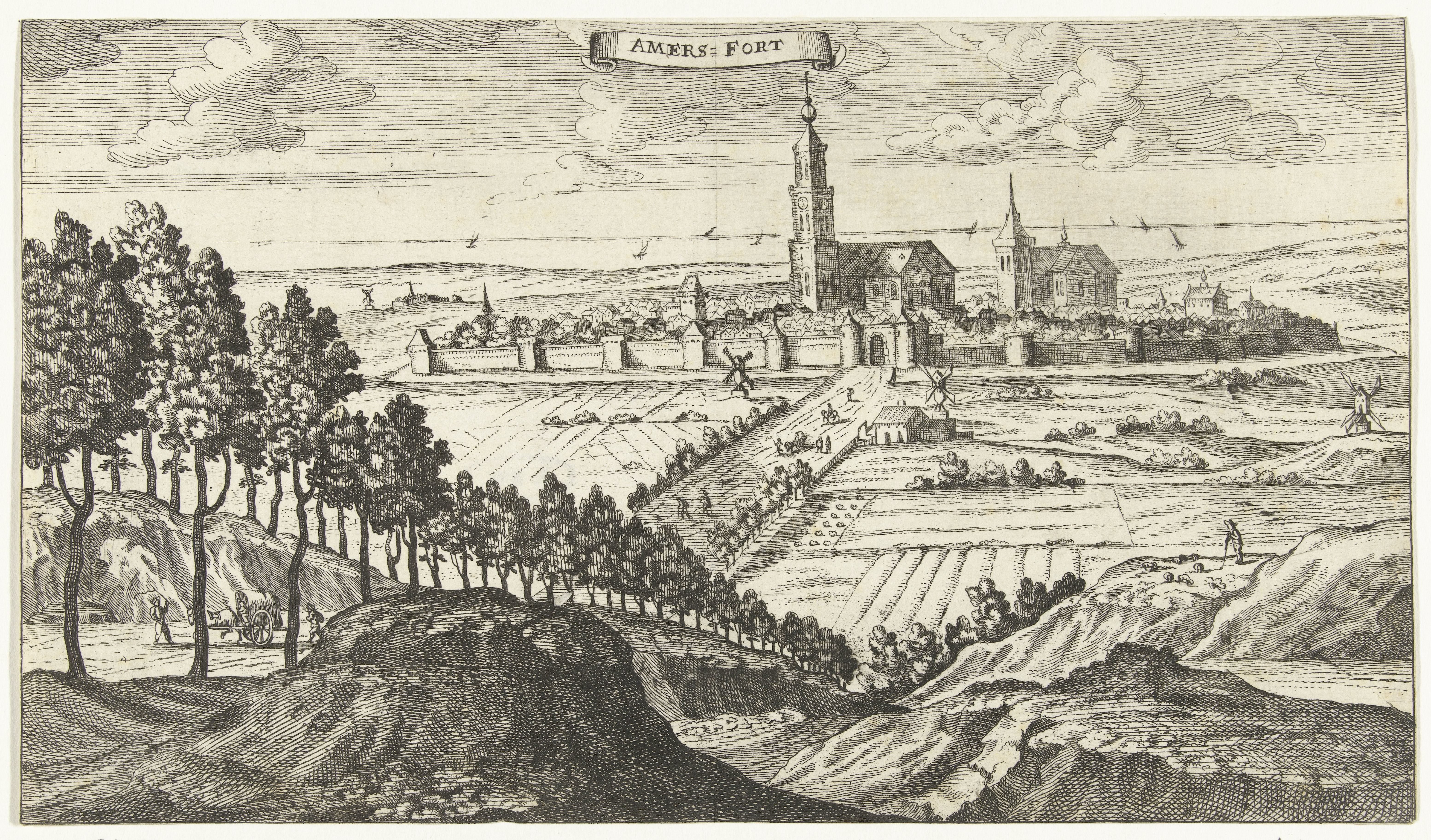 Gezicht op Amersfoort