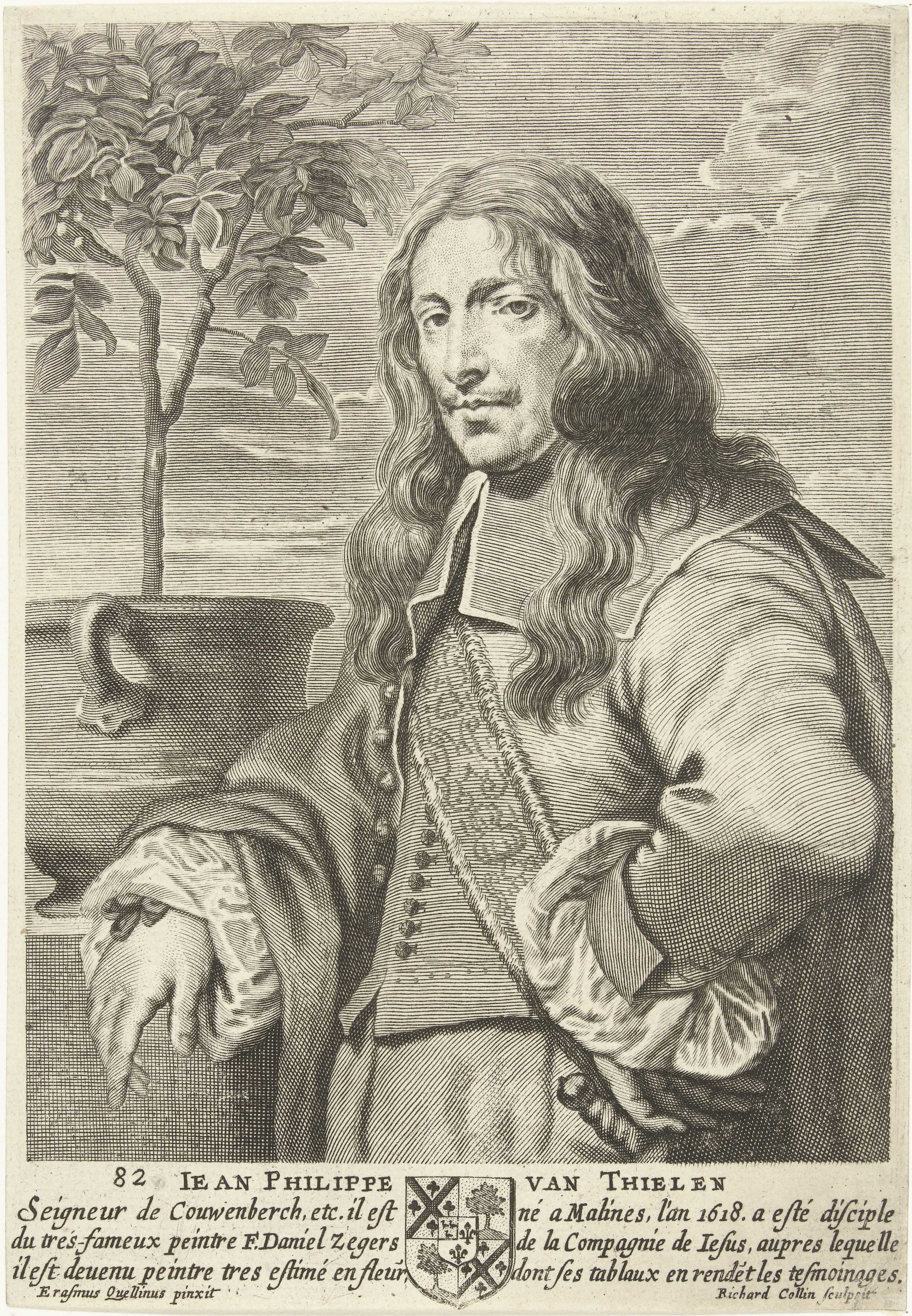 Portret van Jan Philip van Thielen