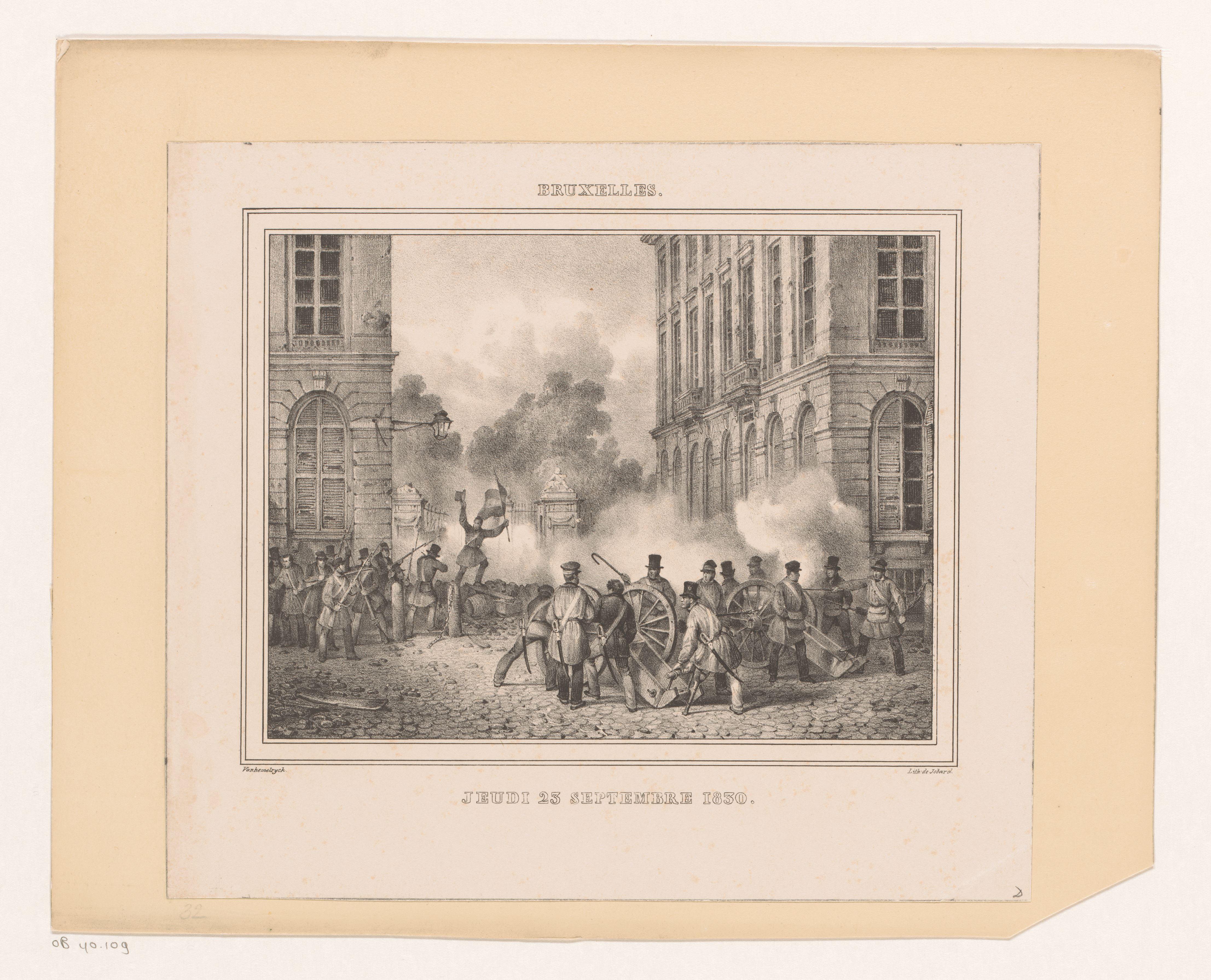 Gevechten bij het Warandepark in Brussel, 1830
