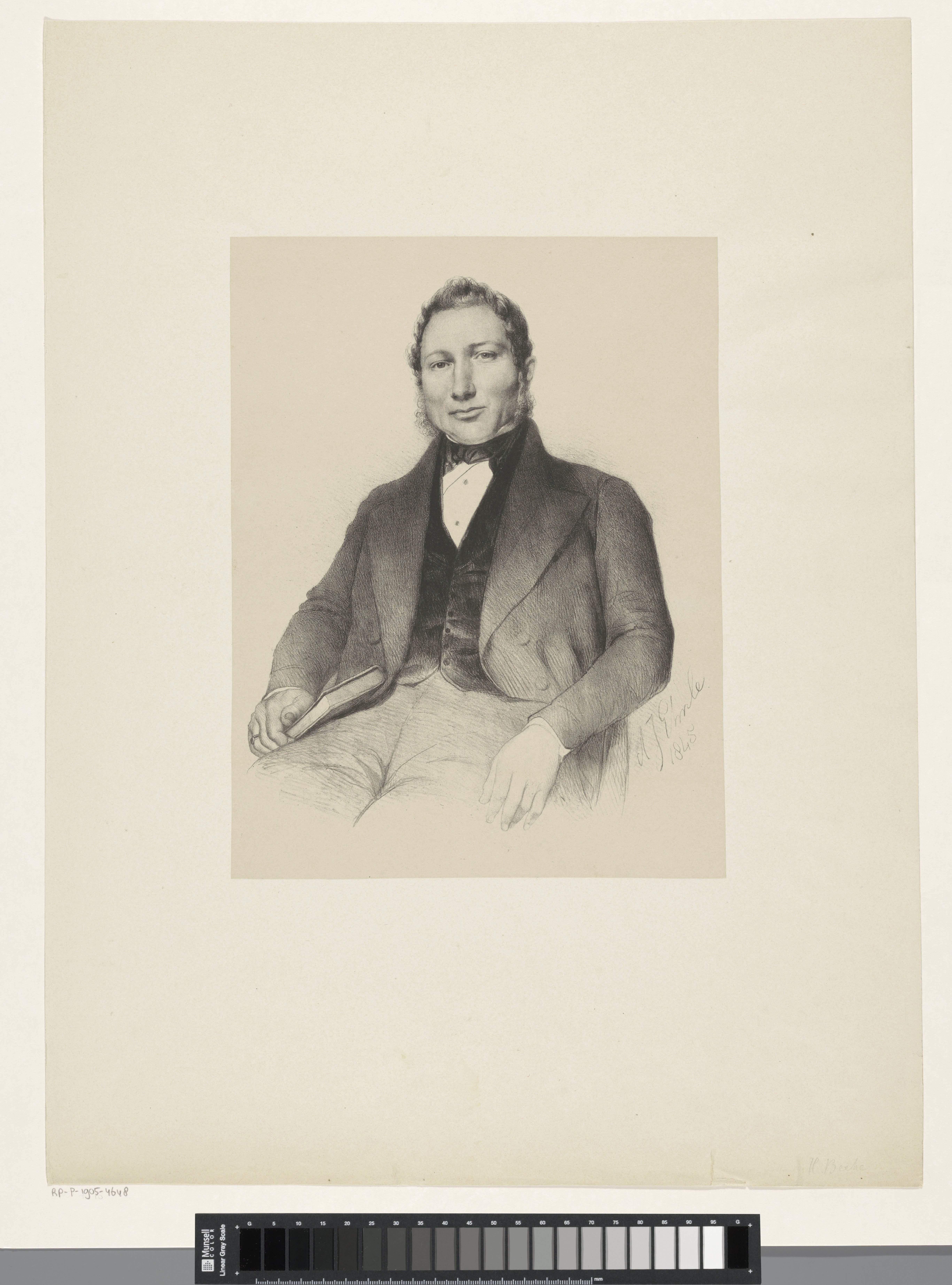 Portret van H. Beeke