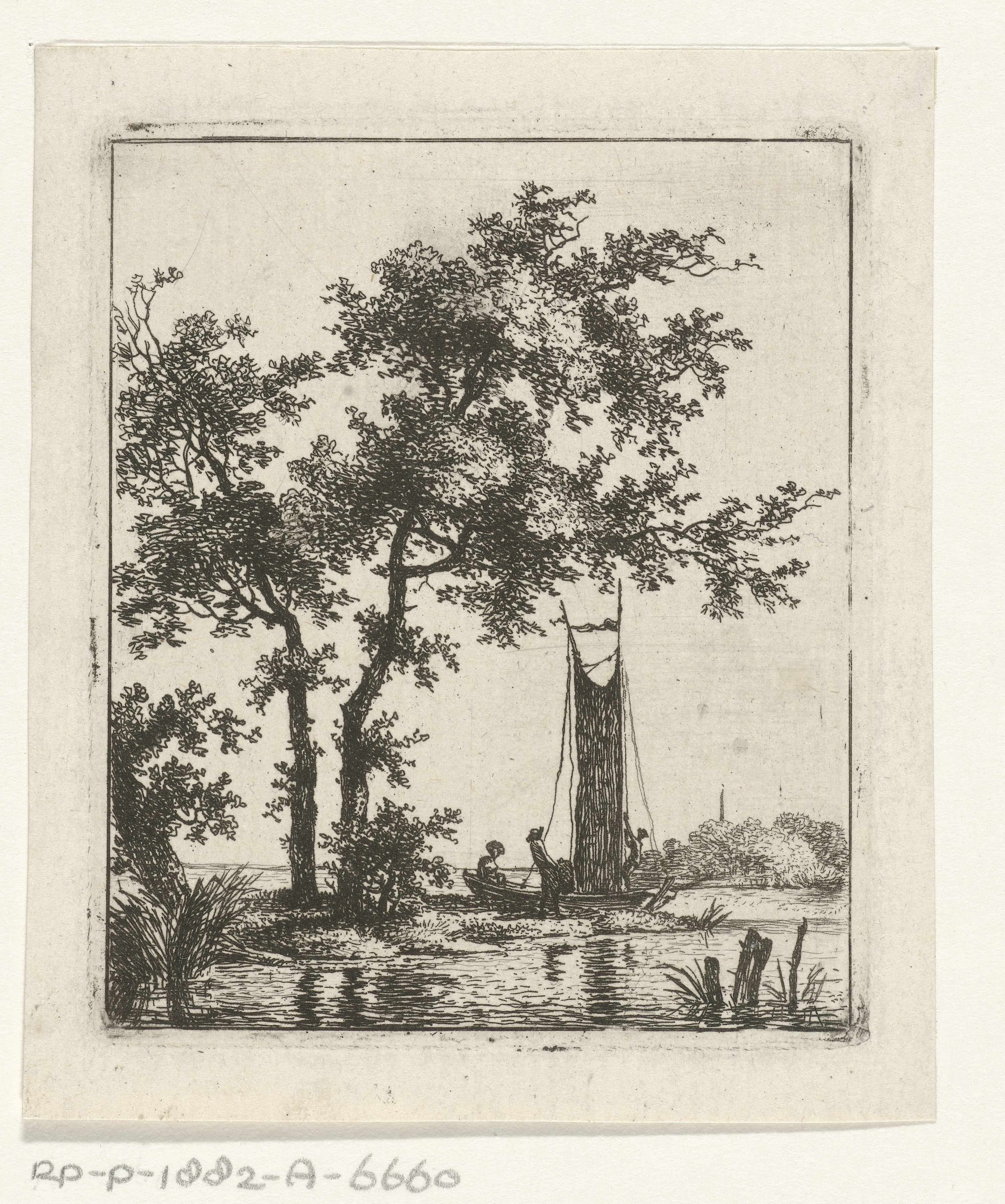 Heisen van het zeil