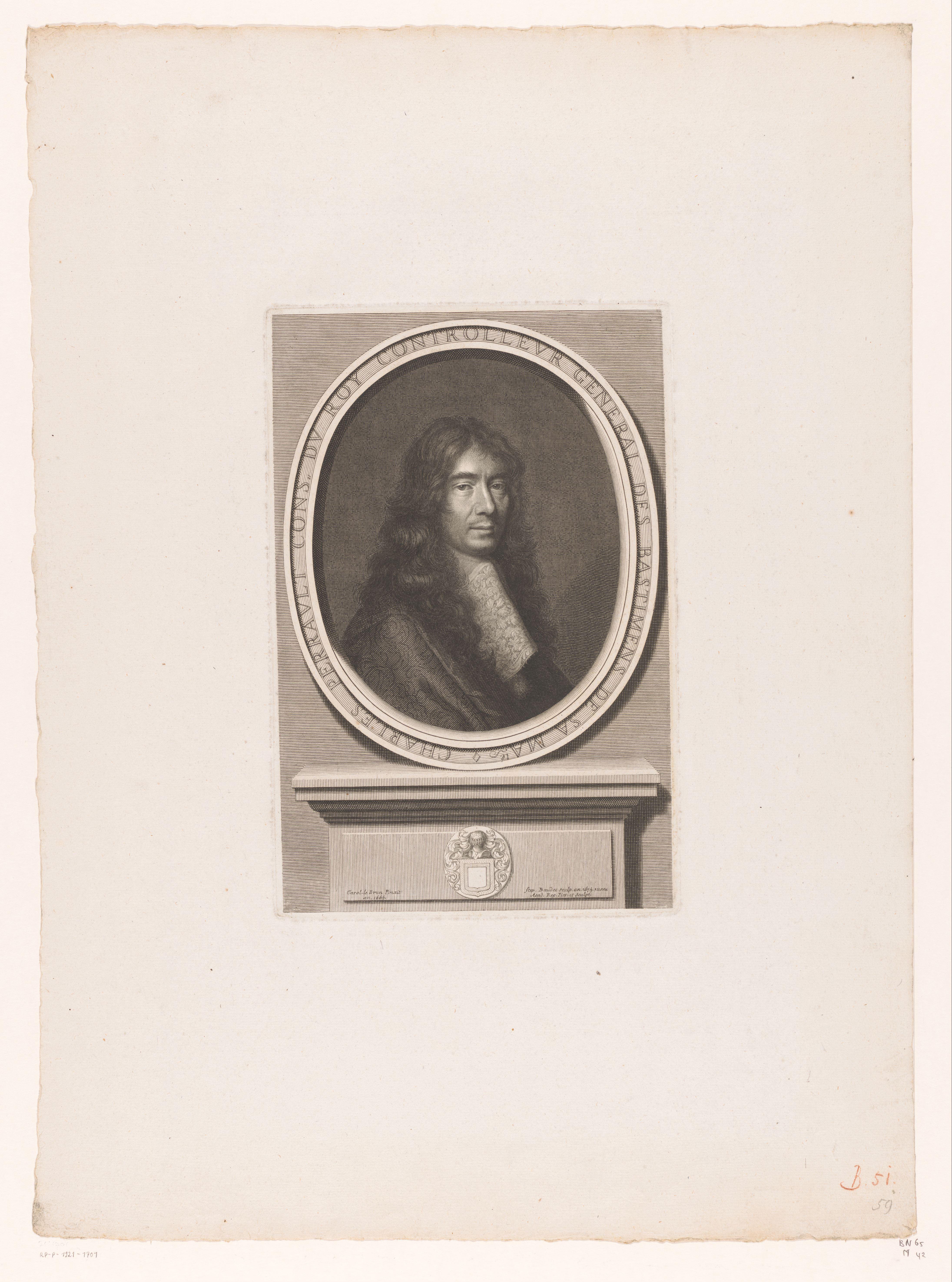 Portret van Charles Perrault