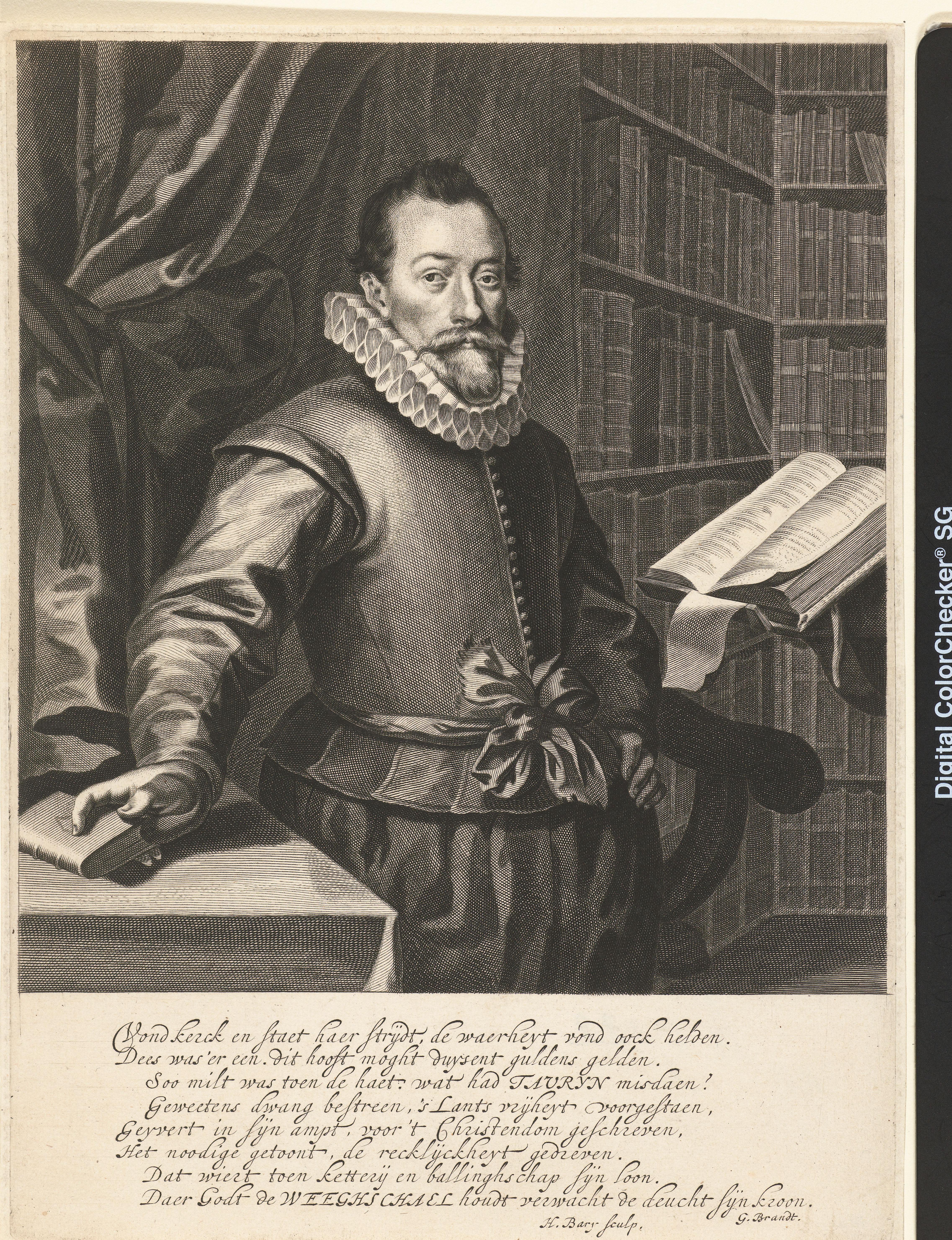 Portret van Jacobus Taurinus