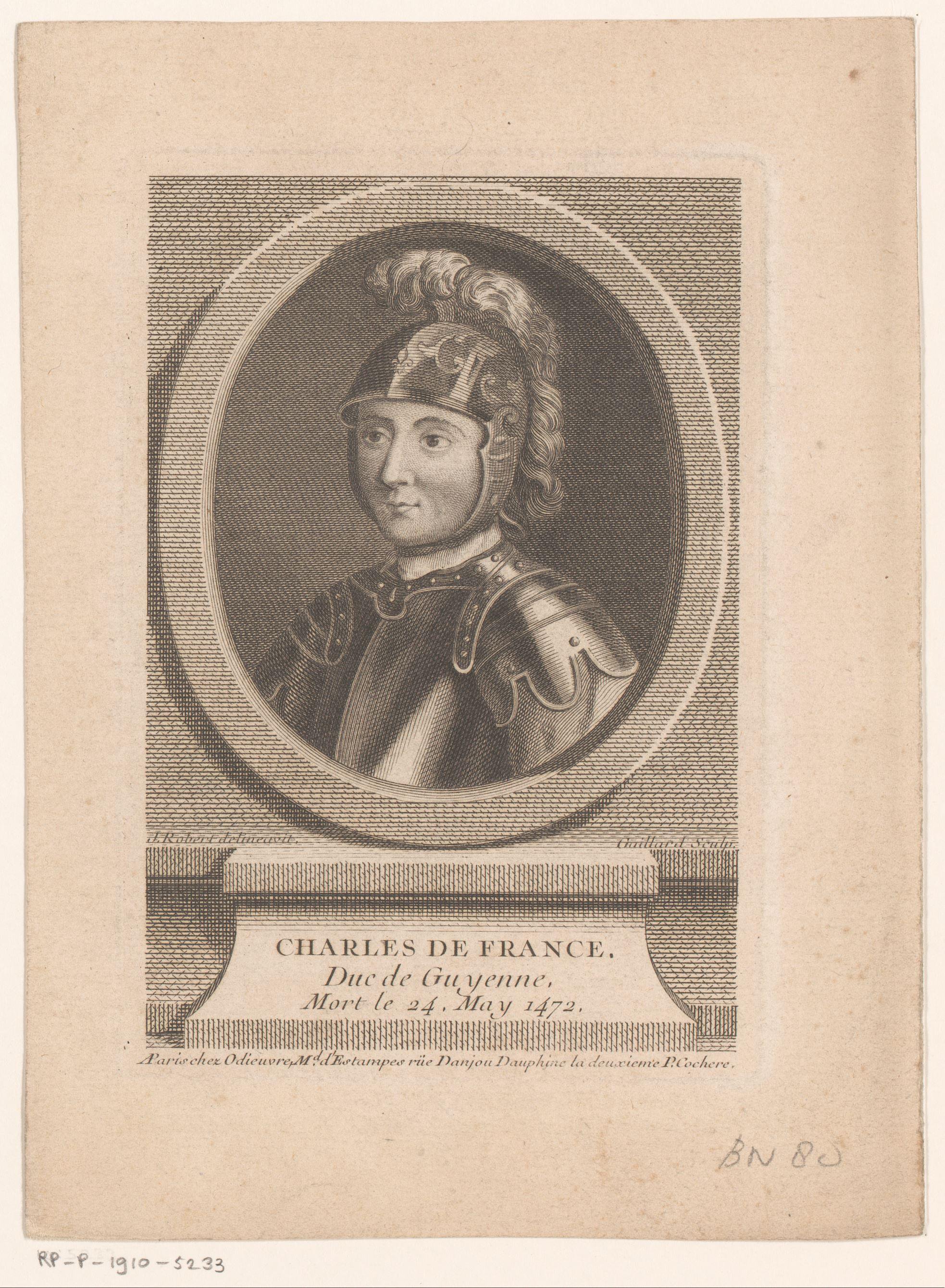 Portret van Karel van Valois