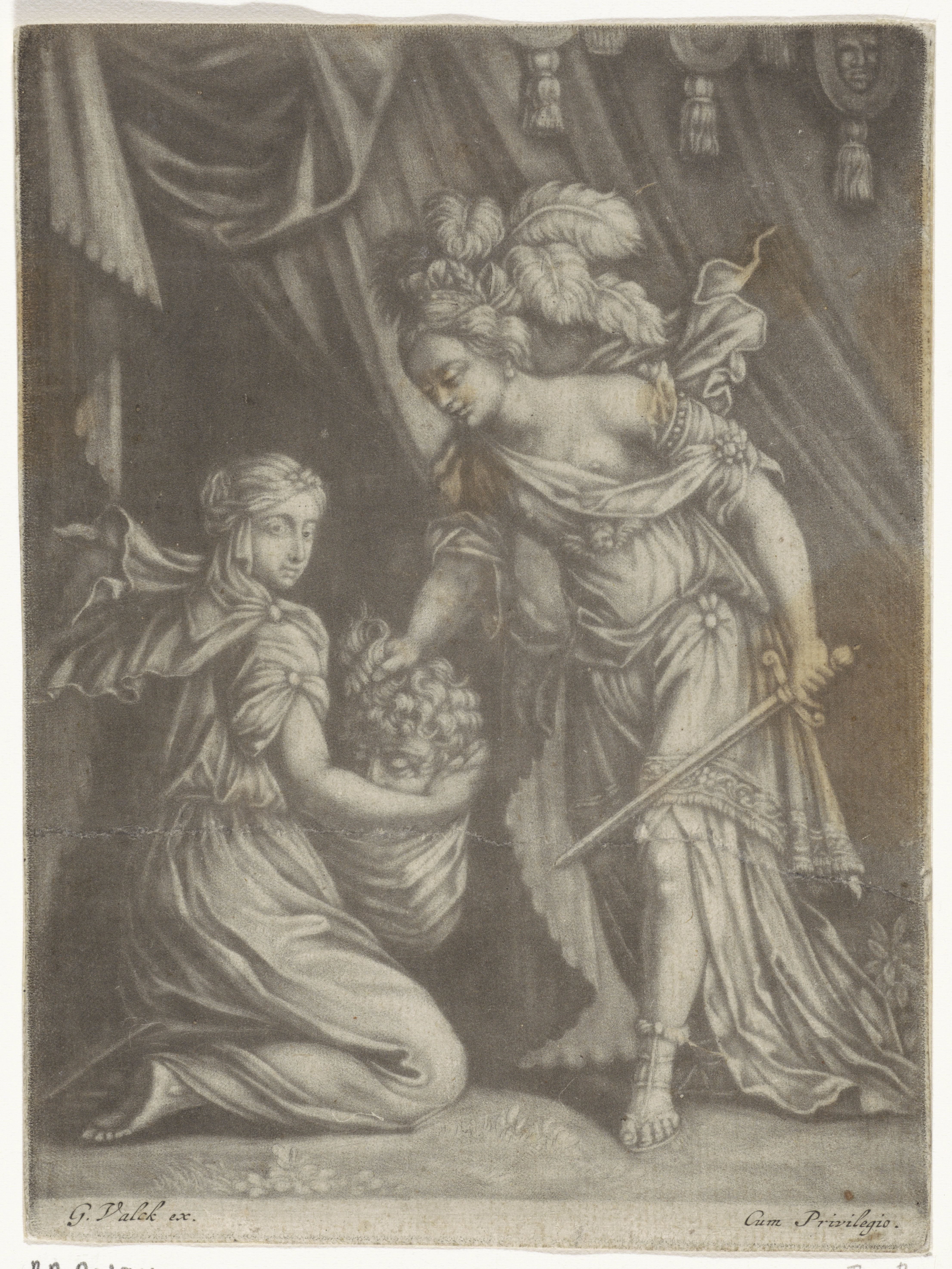 Judit met het hoofd van Holofernes