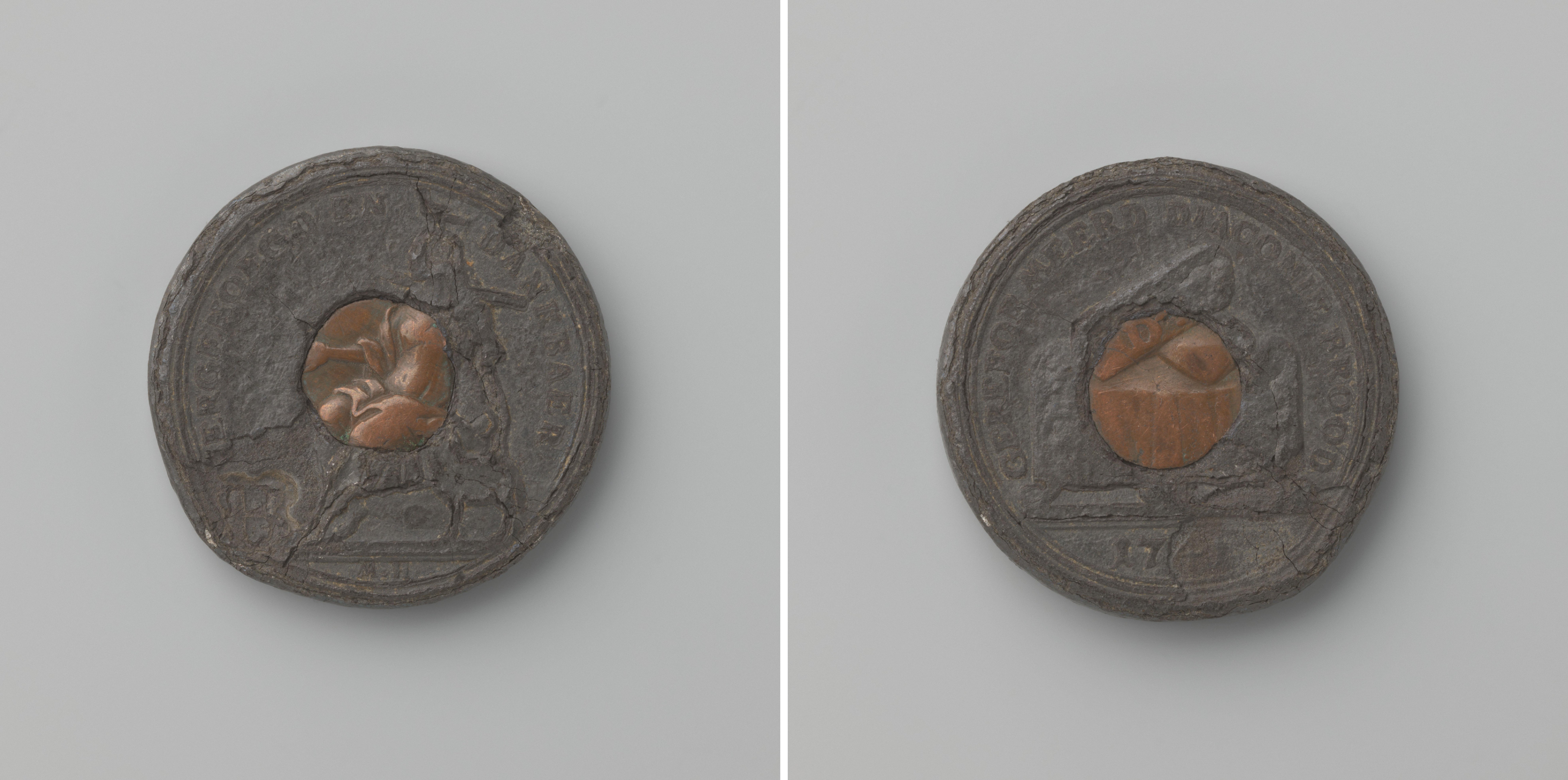 Broodpenning van de Gereformeerde Diaconie te Amsterdam 1777