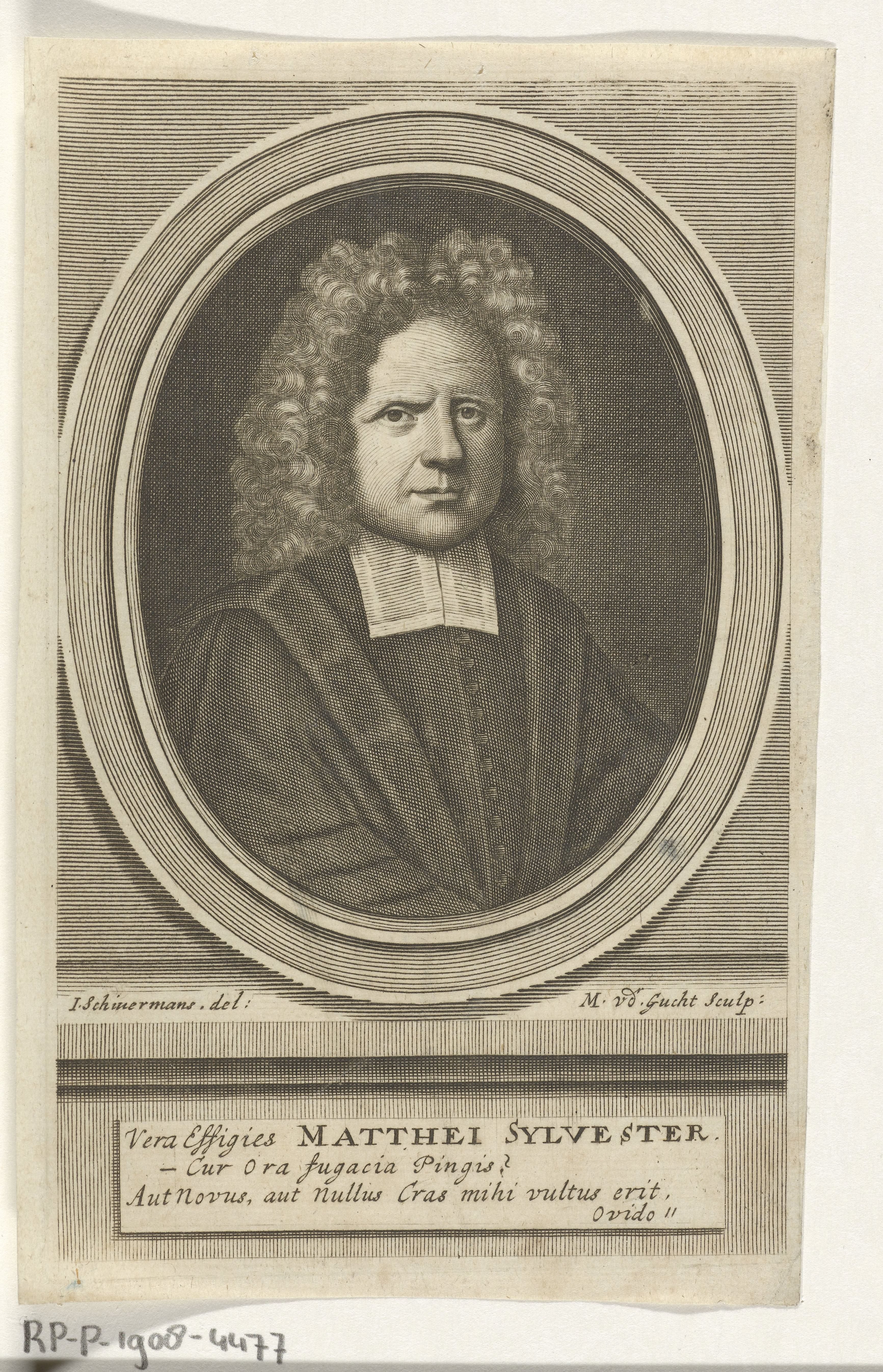 Portret van Matthew Sylvester