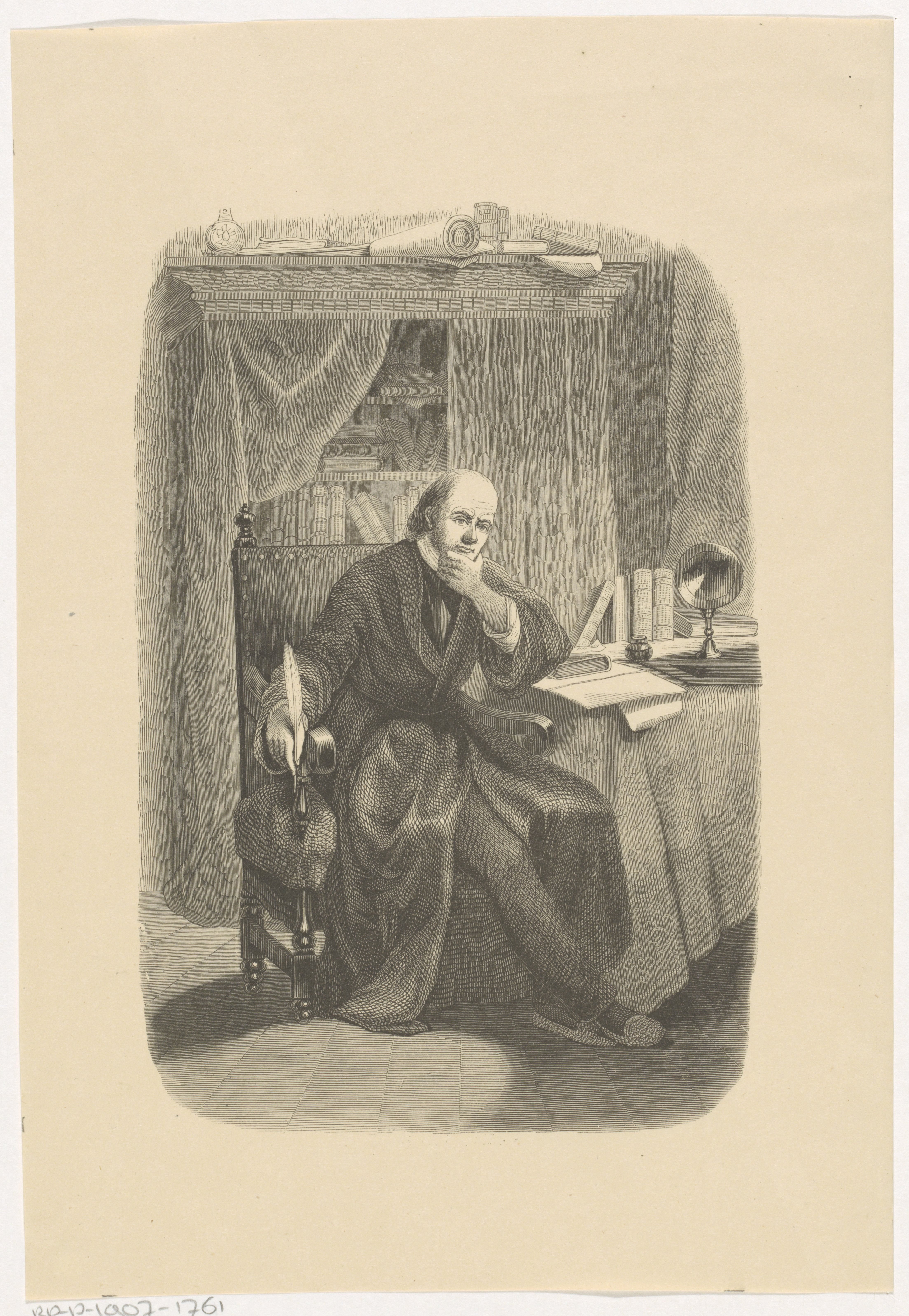 Portret van Johannes Immerzeel