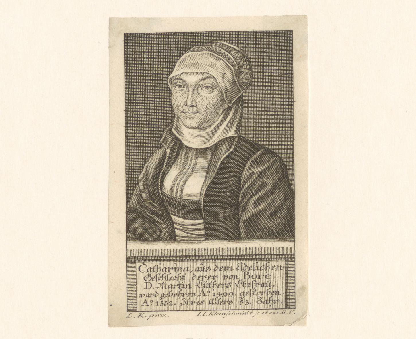 Portret van Katharina von Bora