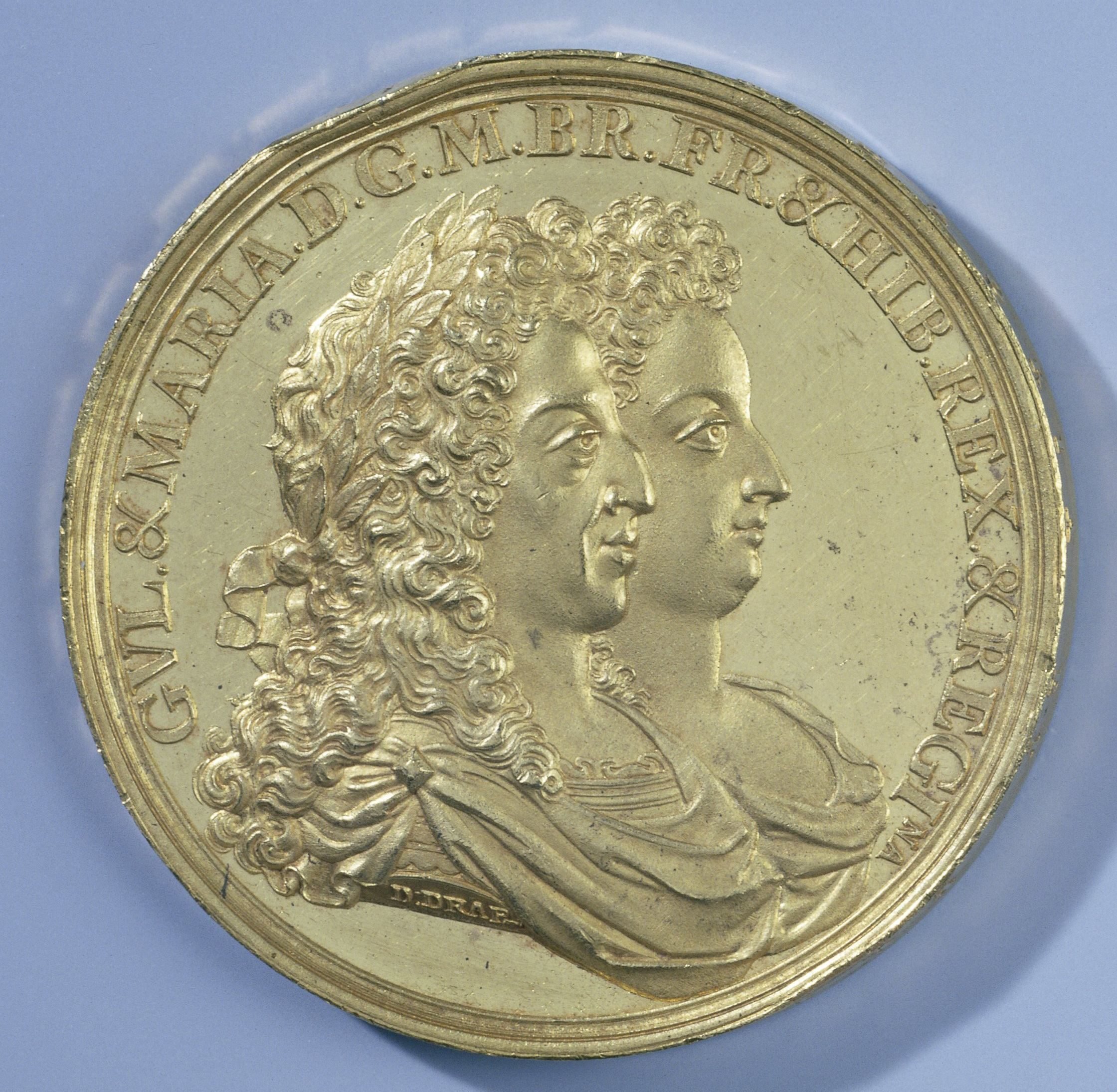 Medal Awarded to Poets who Lauded William III’s Conquest of England in 1688