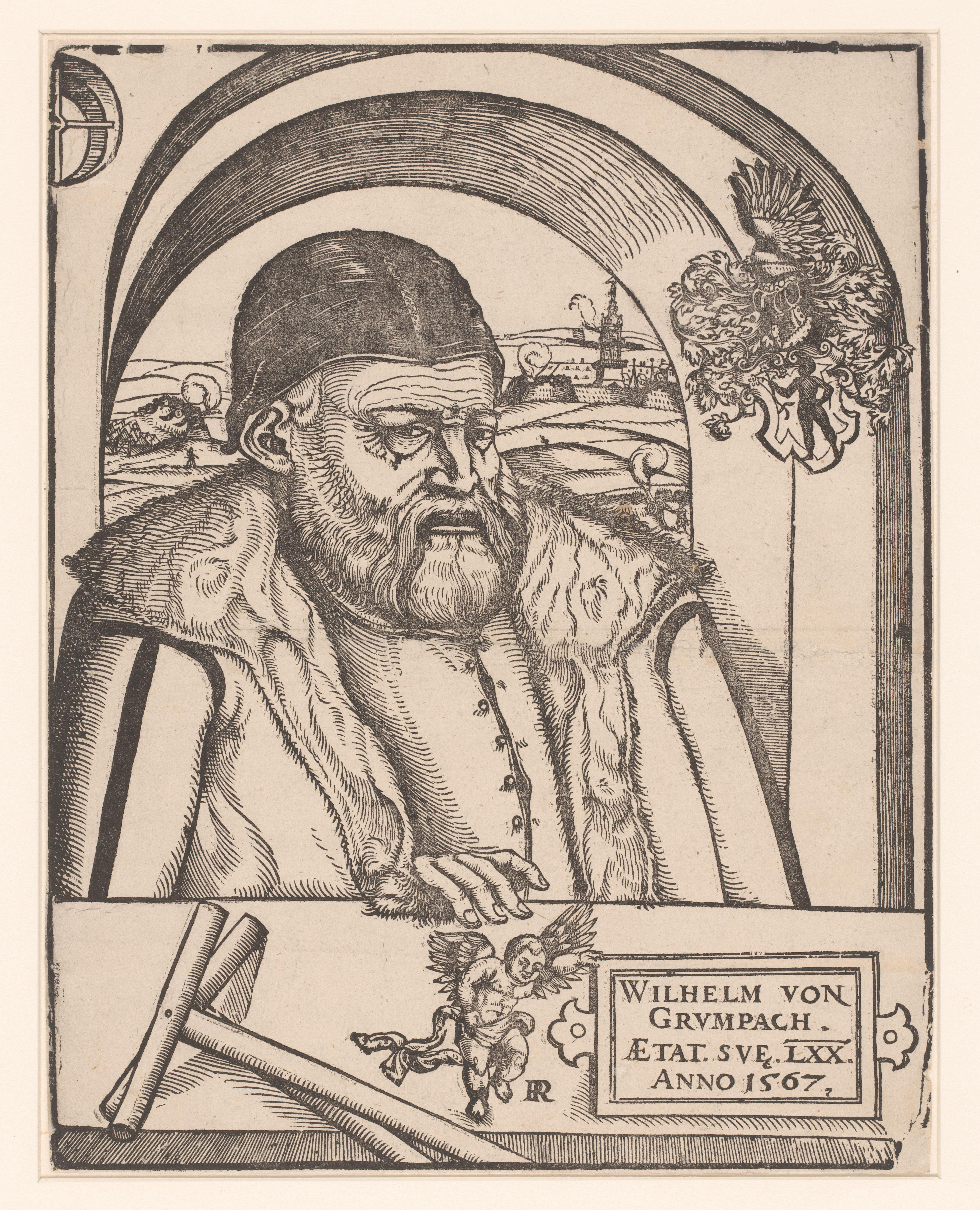 Portret van Wilhelm von Grumbach