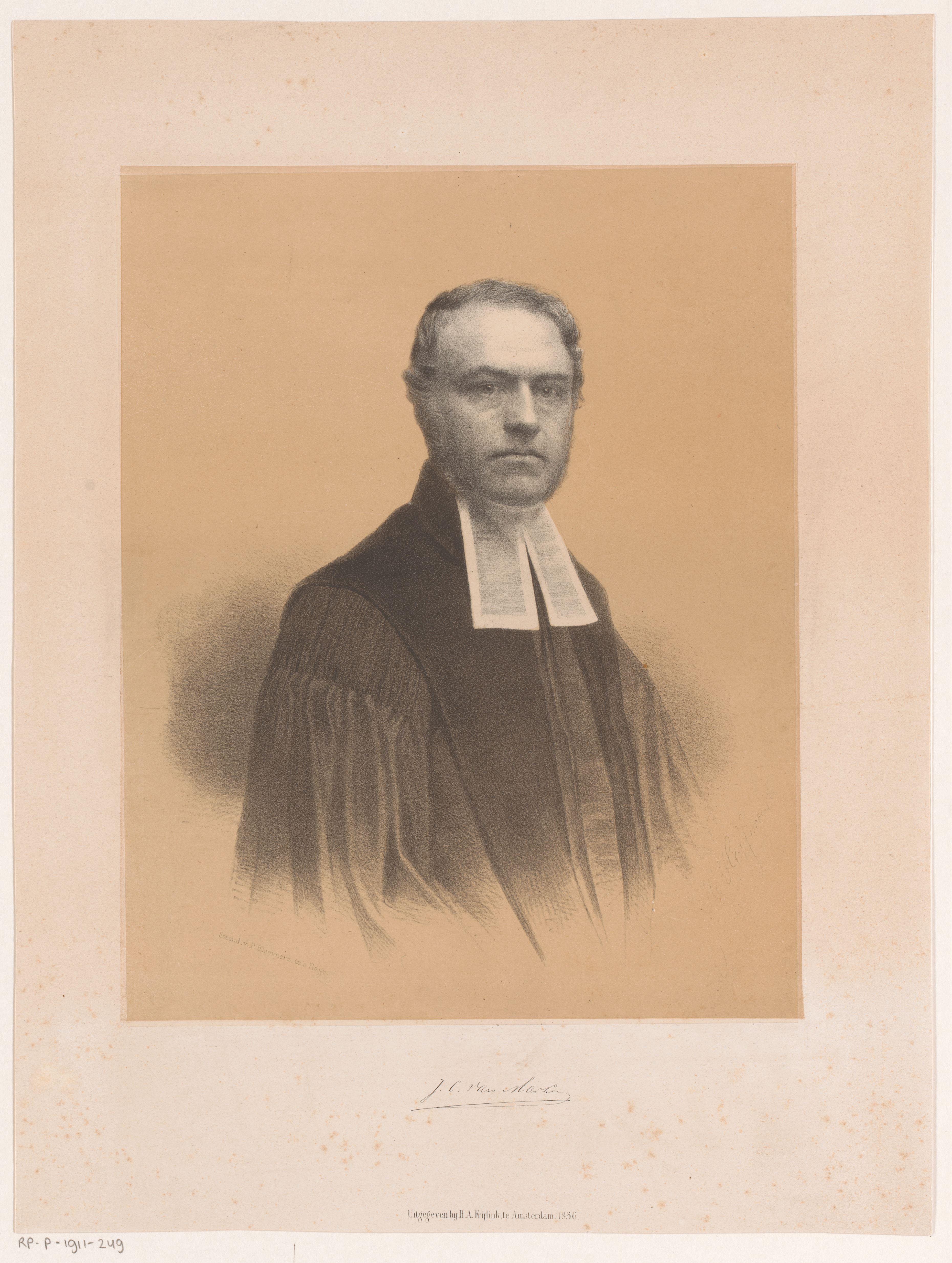 Portret van een onbekende man
