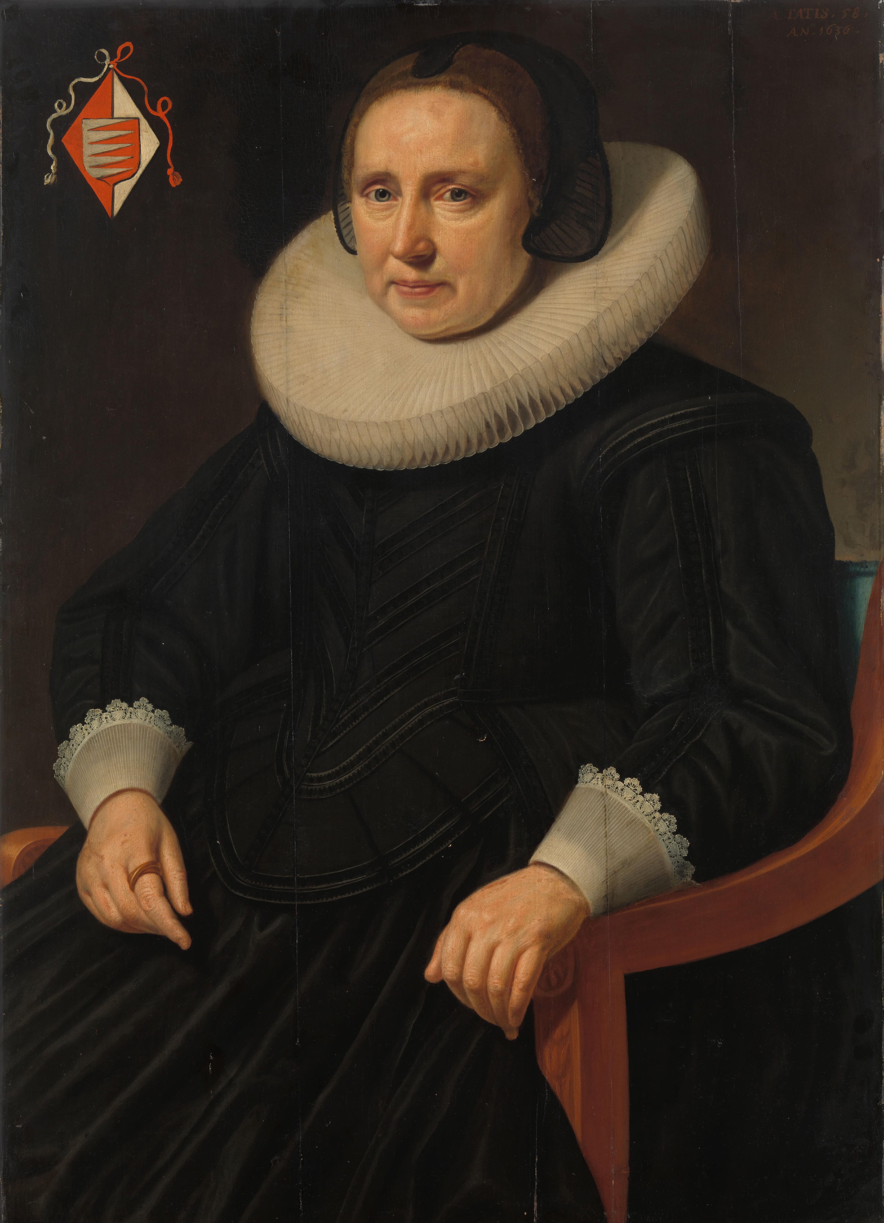 Portrait of Sara Sweerts de Weert, second Wife of Antonius Antonides van der Linden