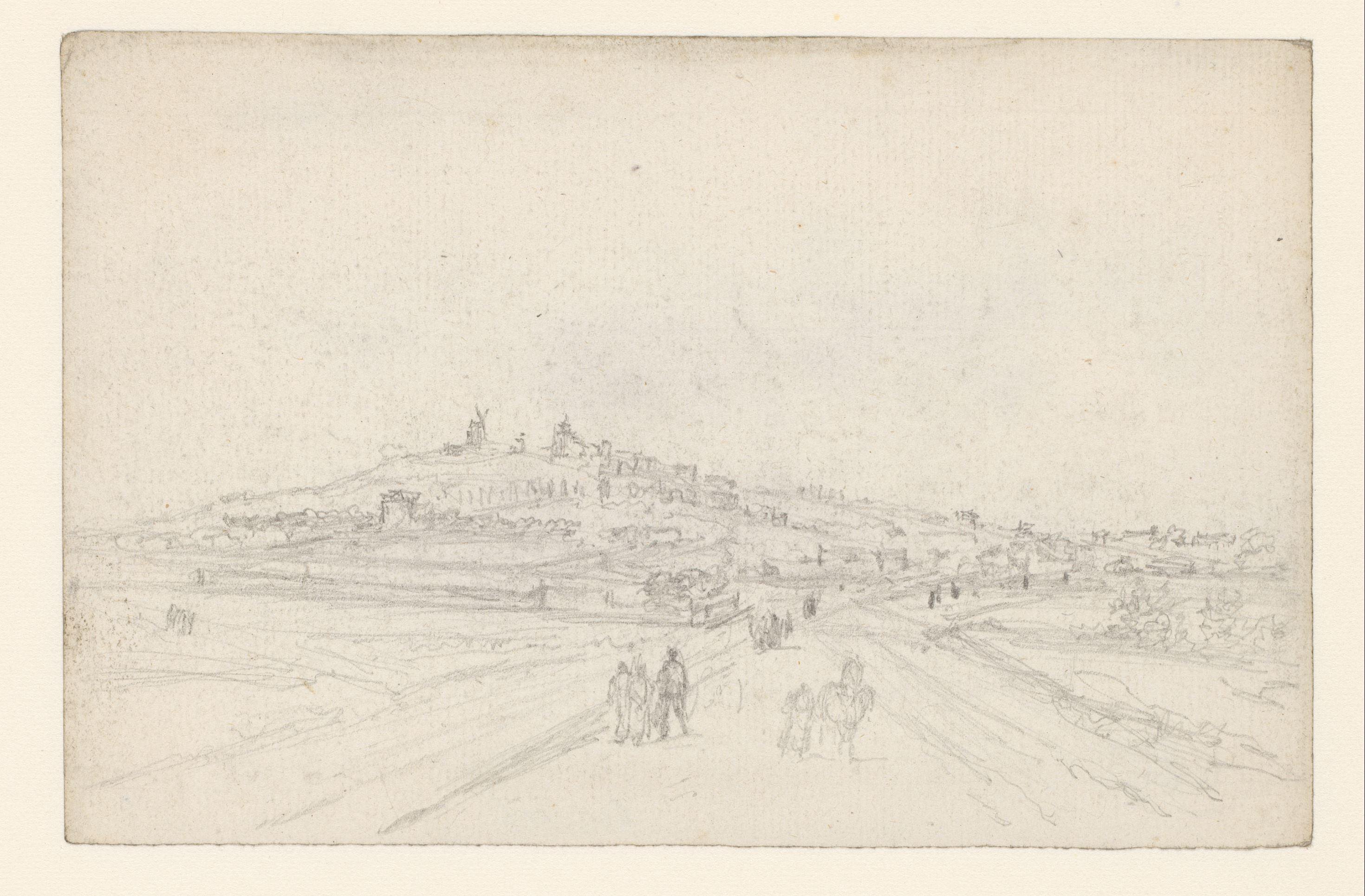 Weg naar Montmartre