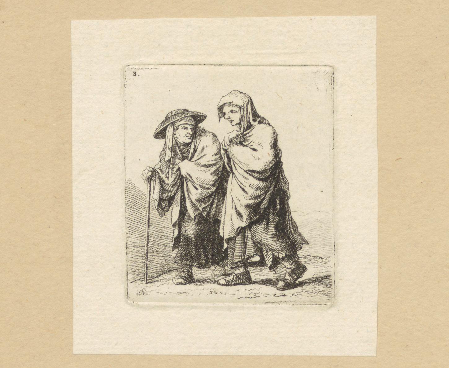 Twee oude vrouwen