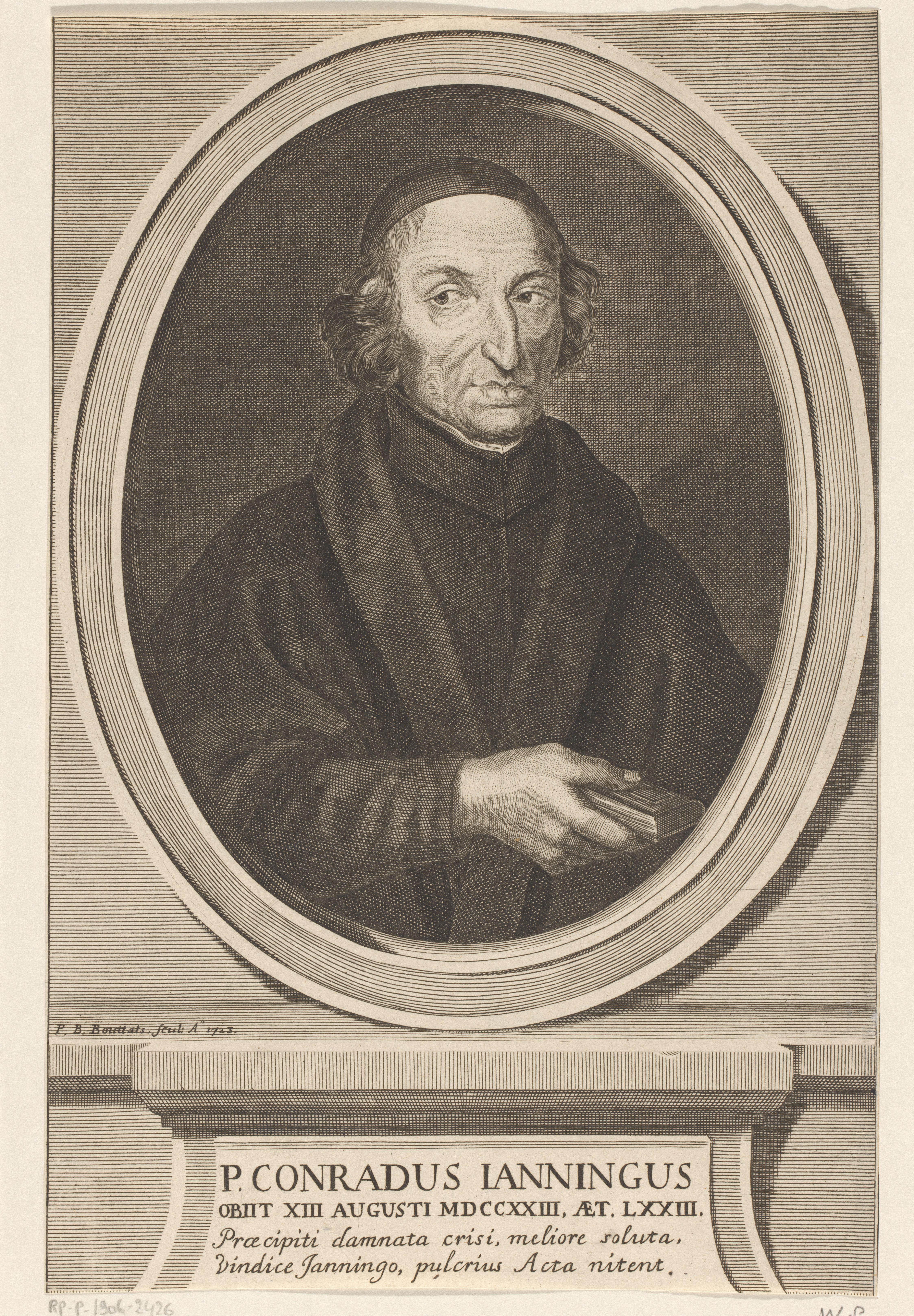 Portret van Conrad Janninck