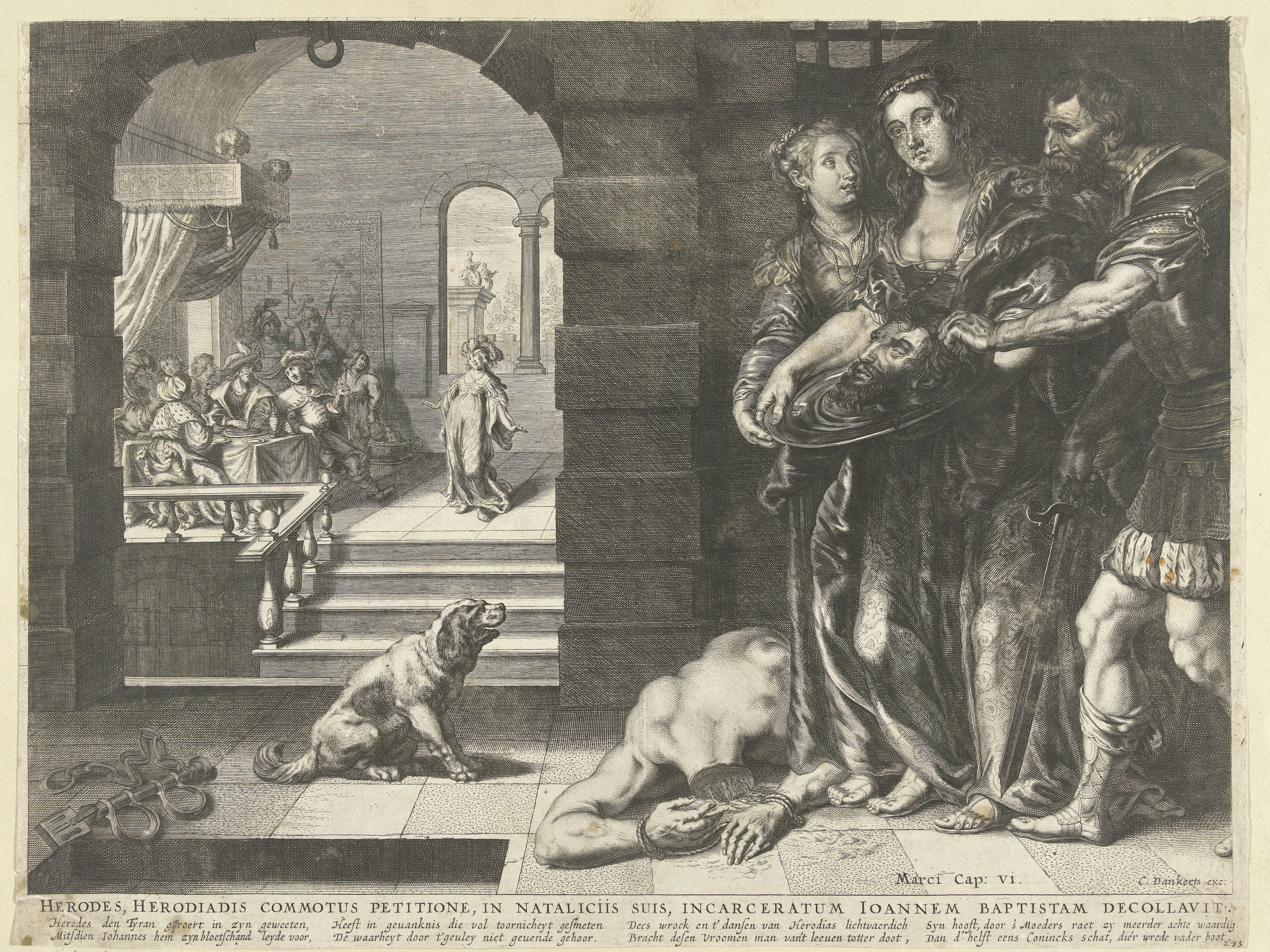 Herodias en Salome met het hoofd van Johannes de Doper