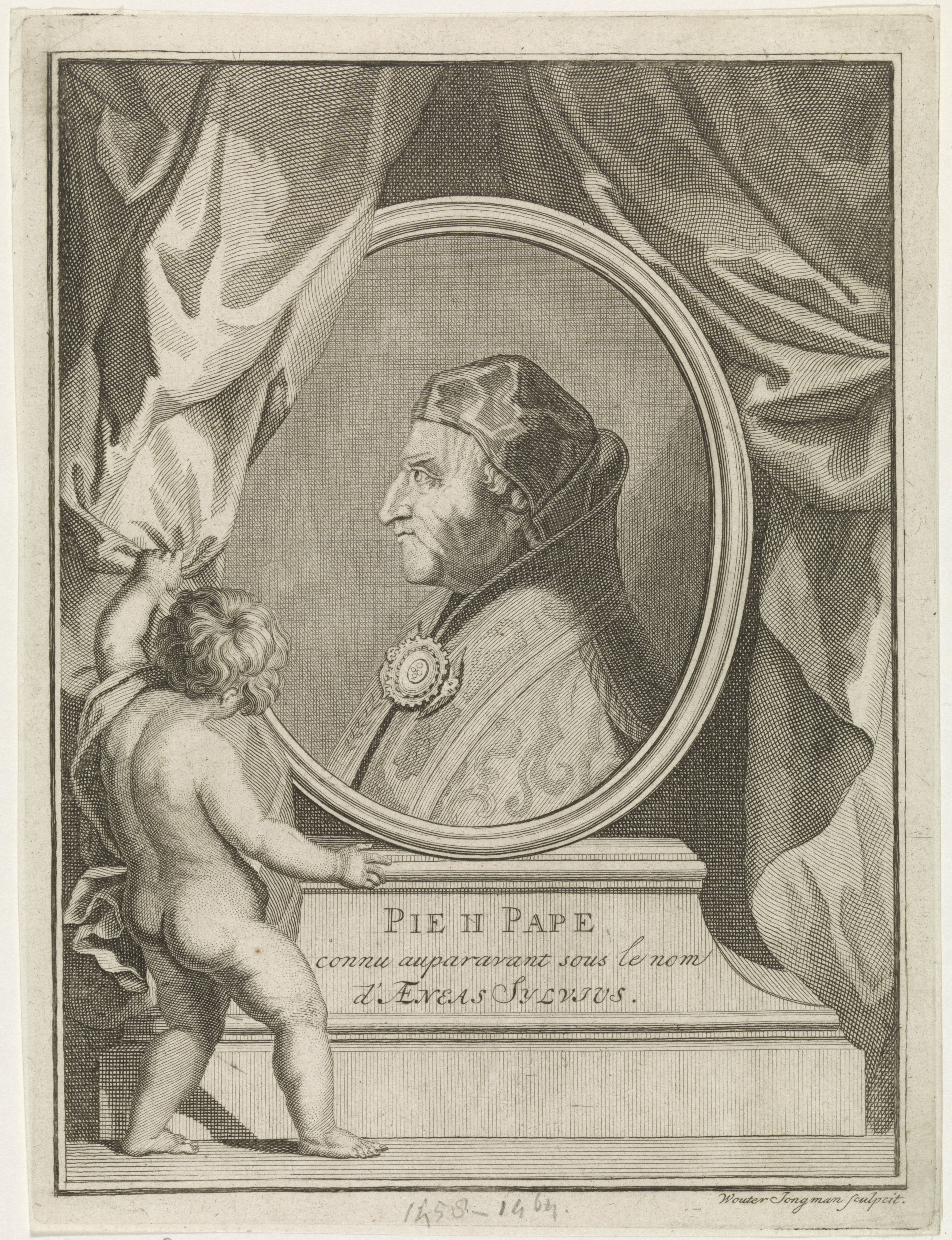 Portret van paus Pius II