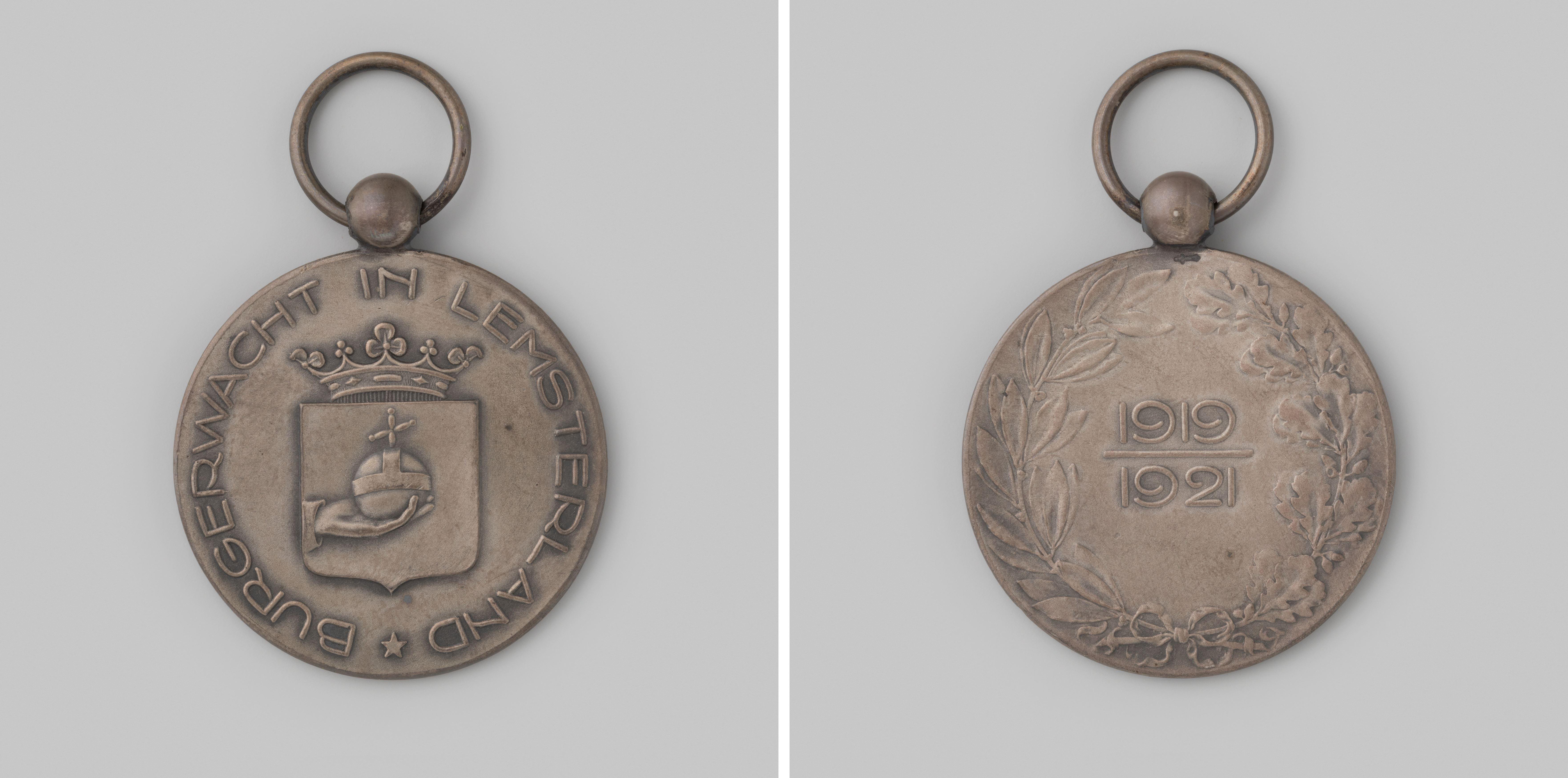 Medaille van verdienste, Burgerwacht te Lemsterland