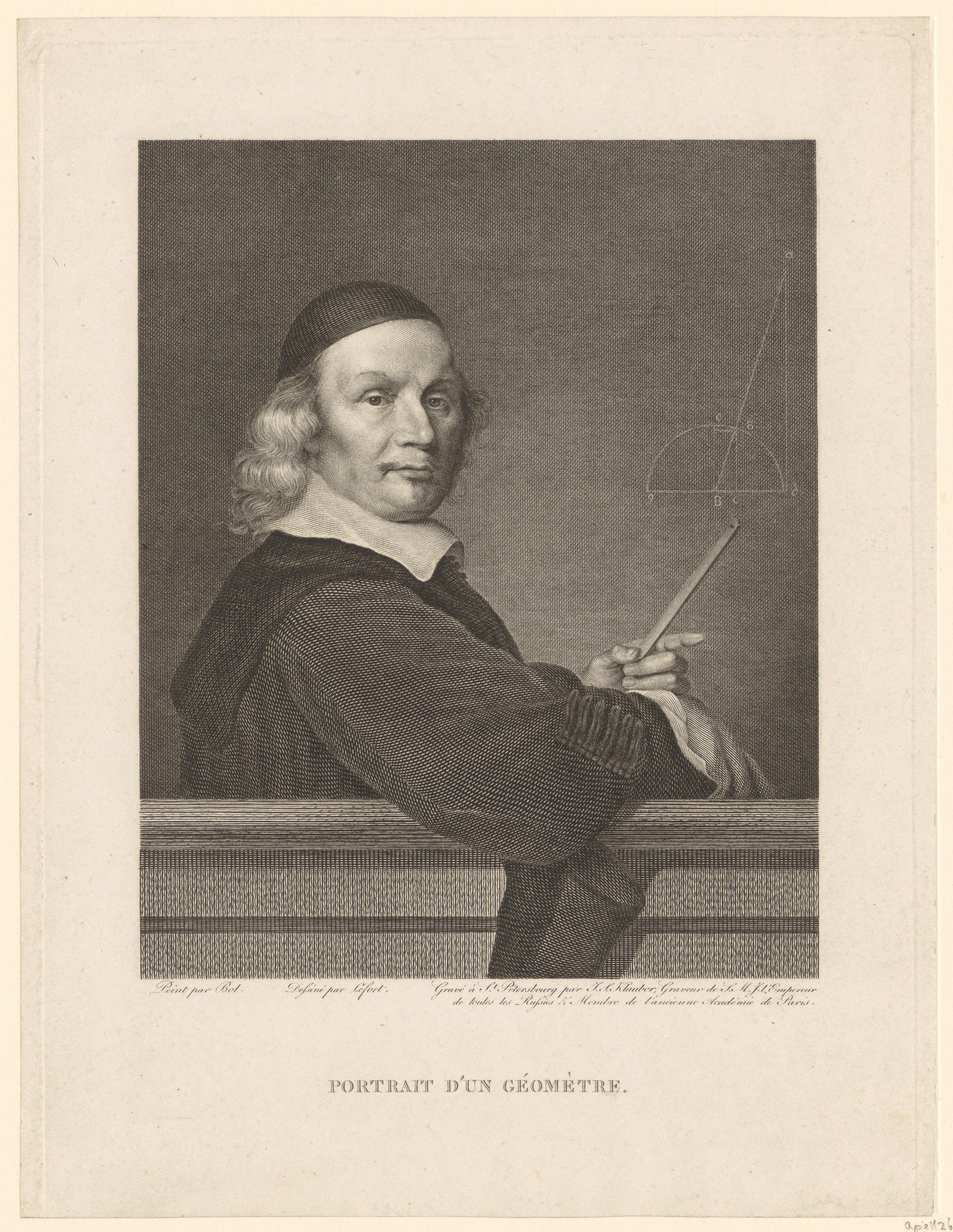 Portret van een onbekende wiskundige