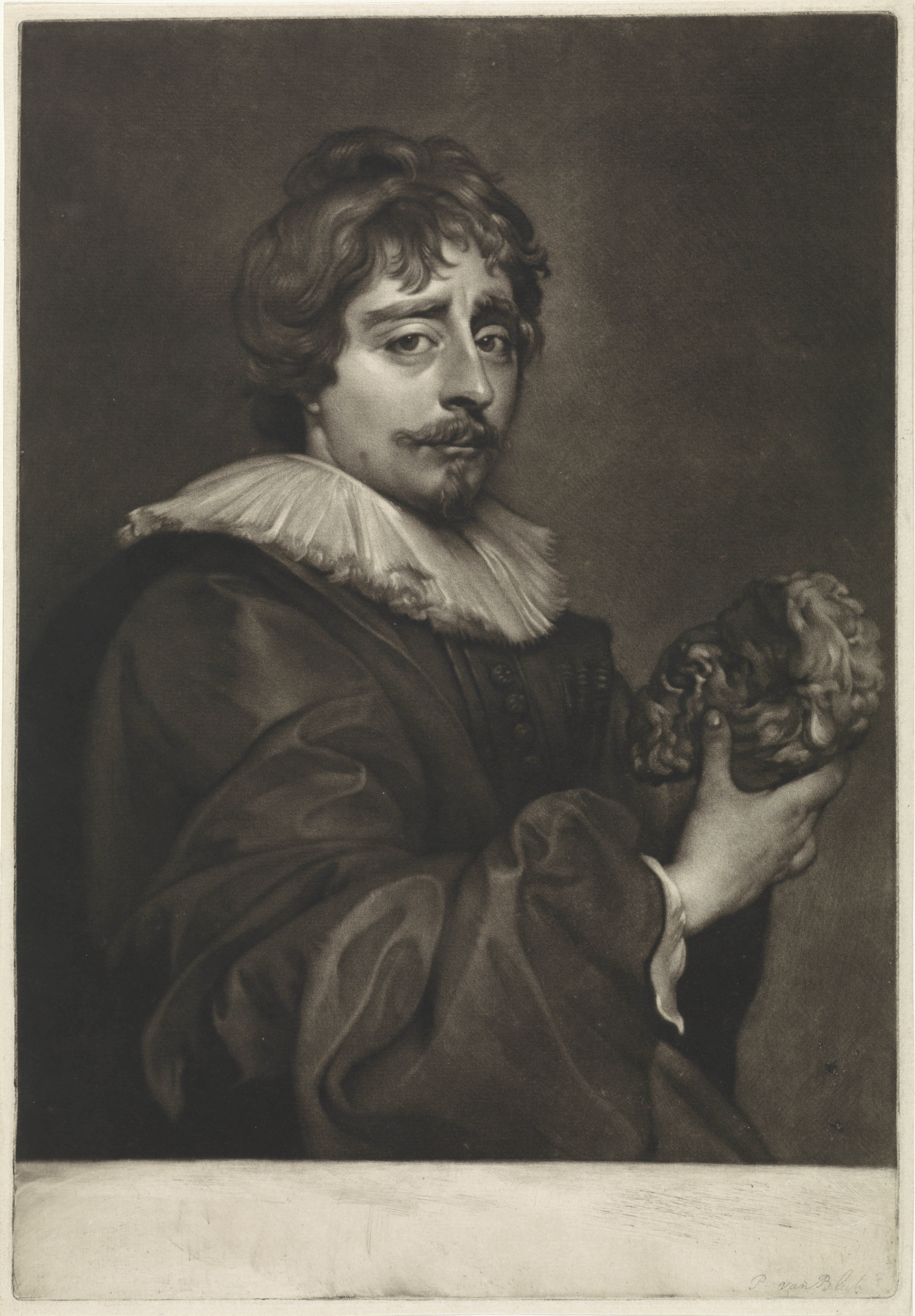 Portret van François Duquesnoy