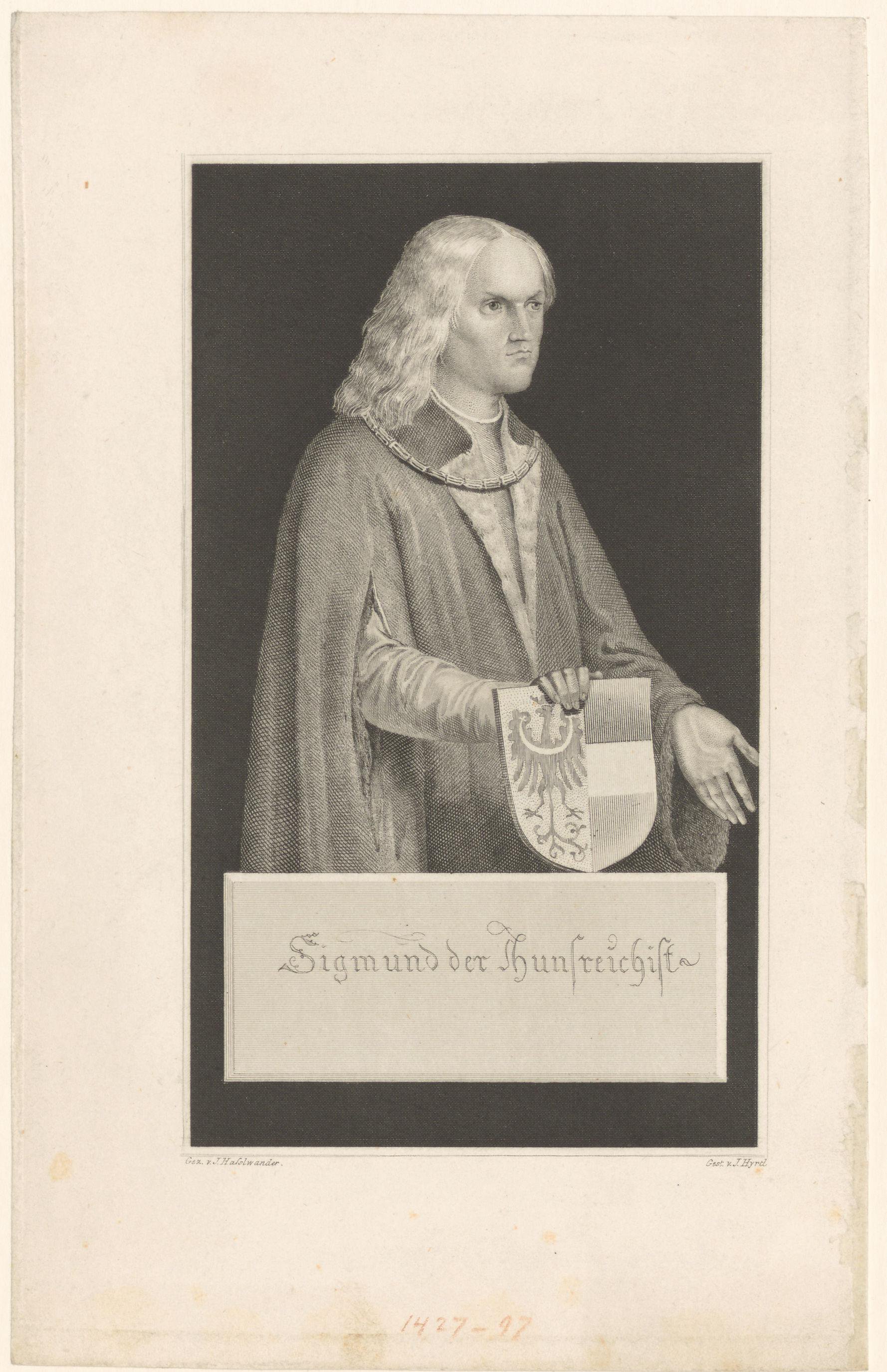 Portret van keizer Sigismund