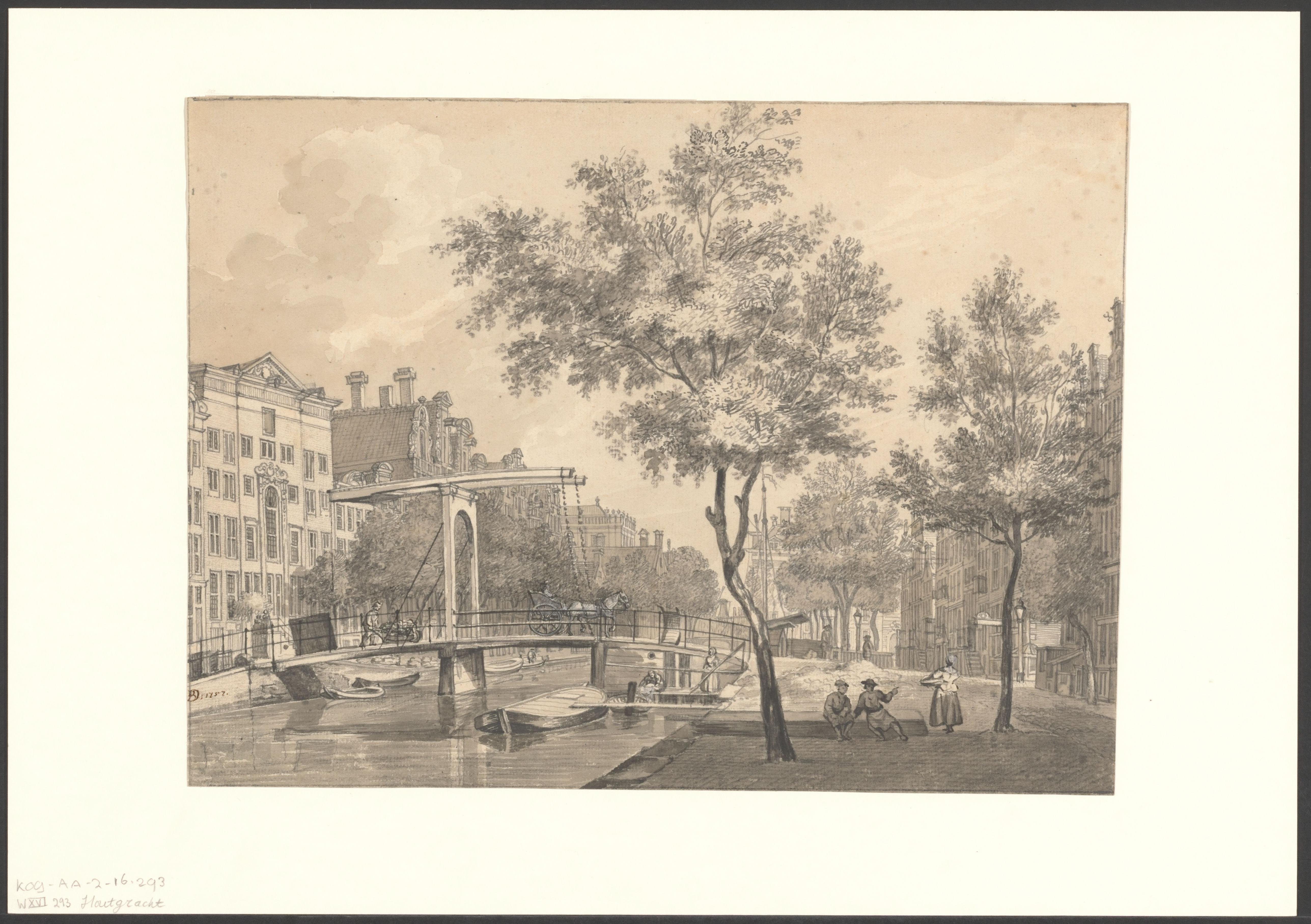 Gezicht op de Houtgracht
