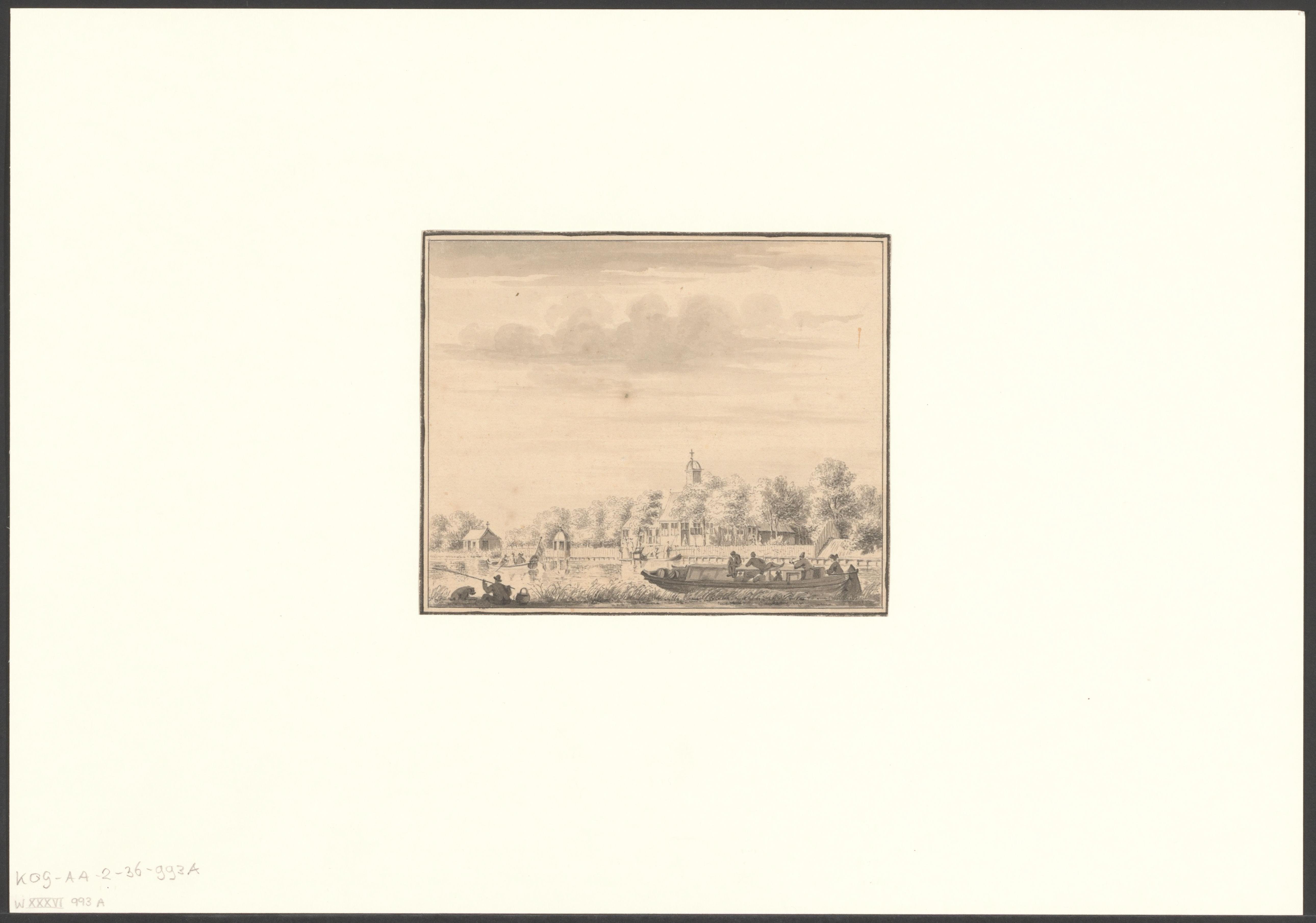 Gezicht op de Amstel